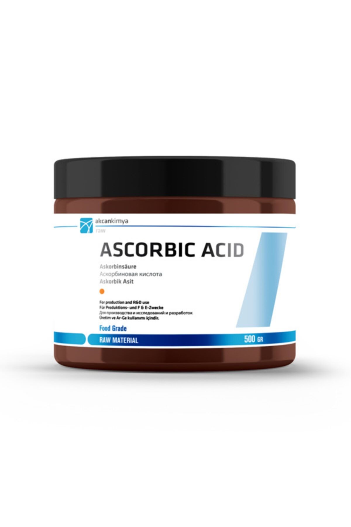 Akcan Ascorbic Acid - Askorbik Asit (VİTAMİN C) 500 gr