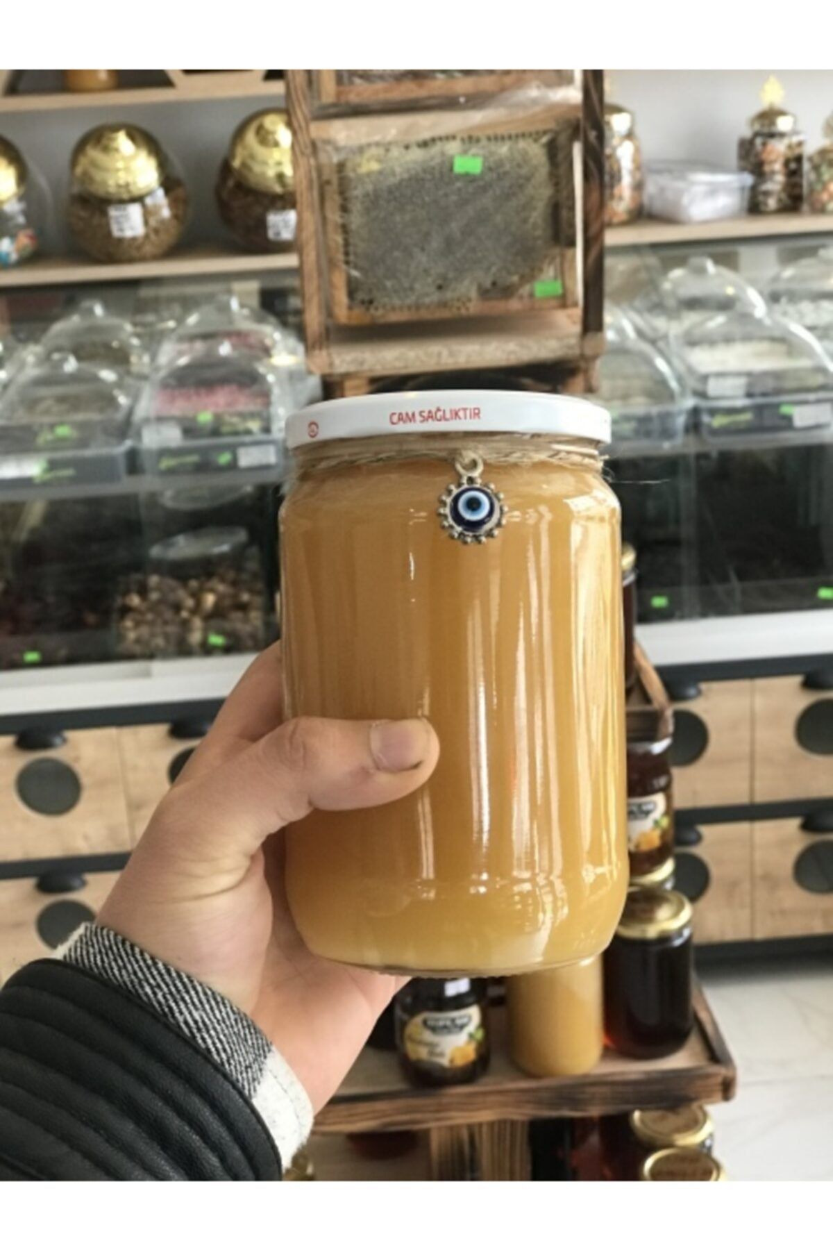 TOPÇAM Donmuş Hakiki Bal Çiçek Balı