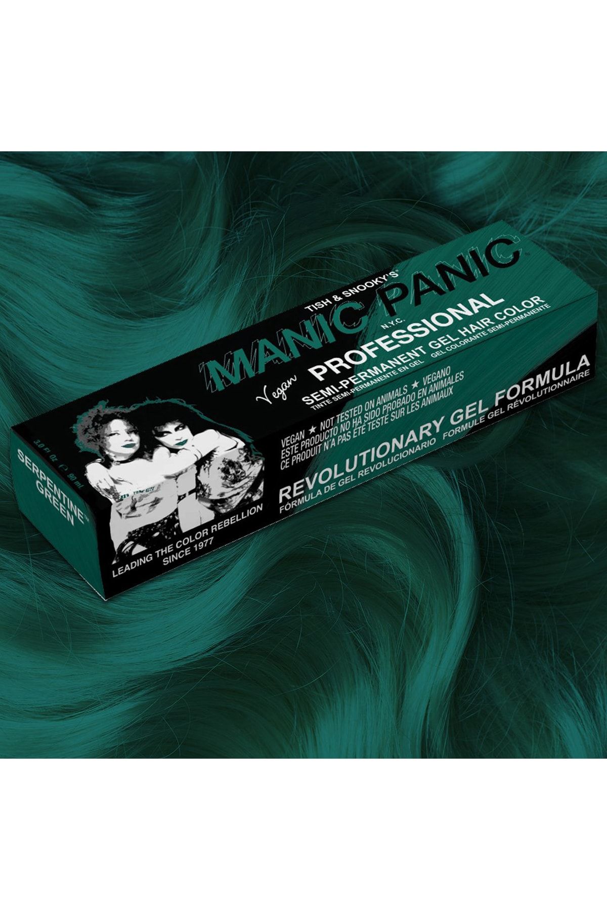 Manic Panic Profesyonel Serpentine Green Jel Saç Boyası J10