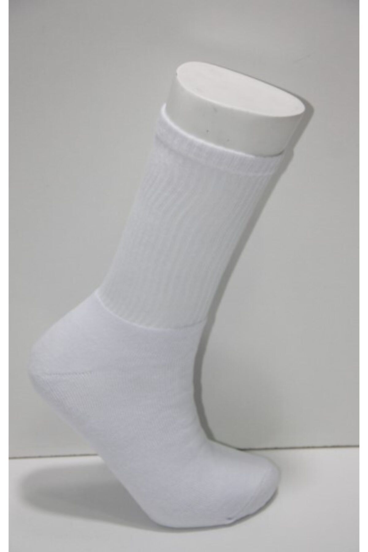 MEFKURE STORE Unisex Beyaz Terletmez Halısaha Günlük Giyim Antrenman Spor Çorap
