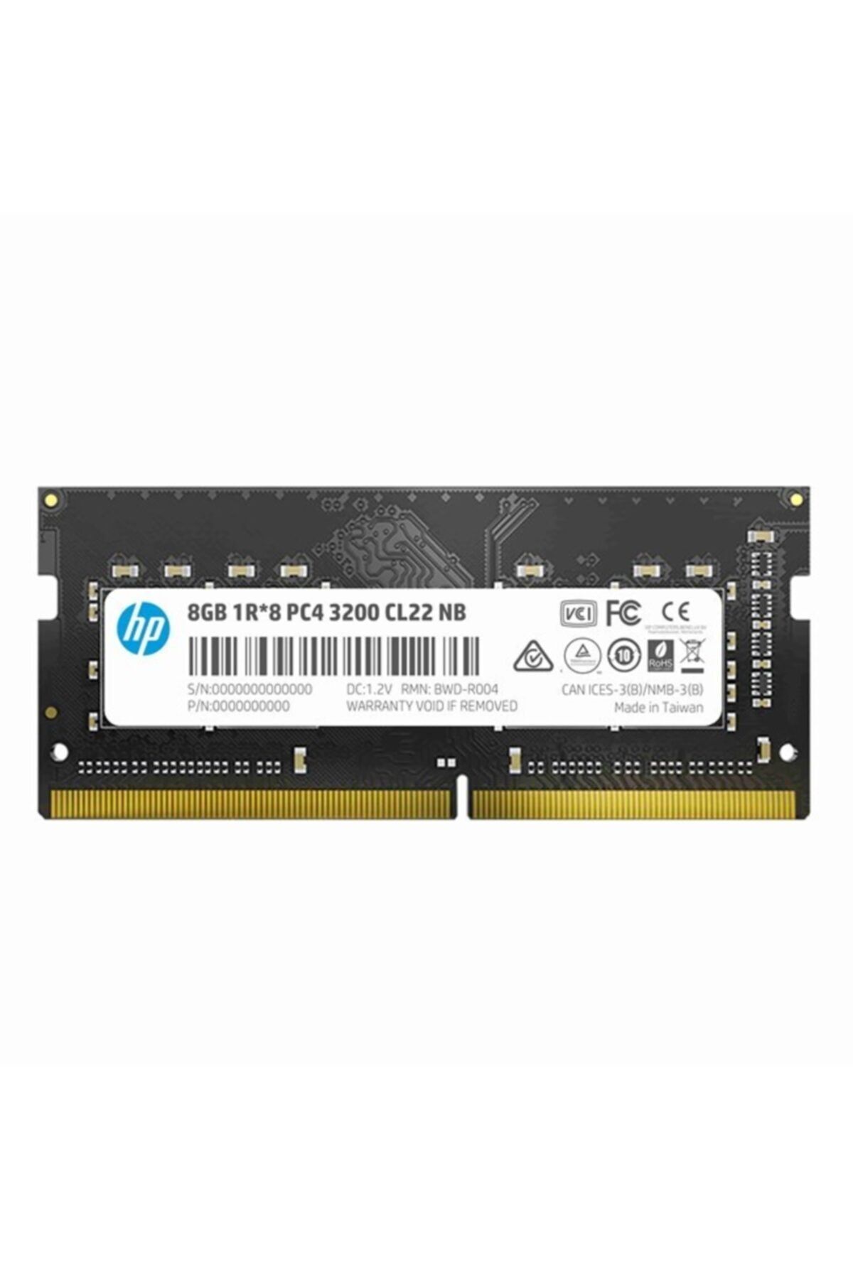 HP S1 SODIMM DDR4 3200MHz 8GB NOTEBOOK RAM