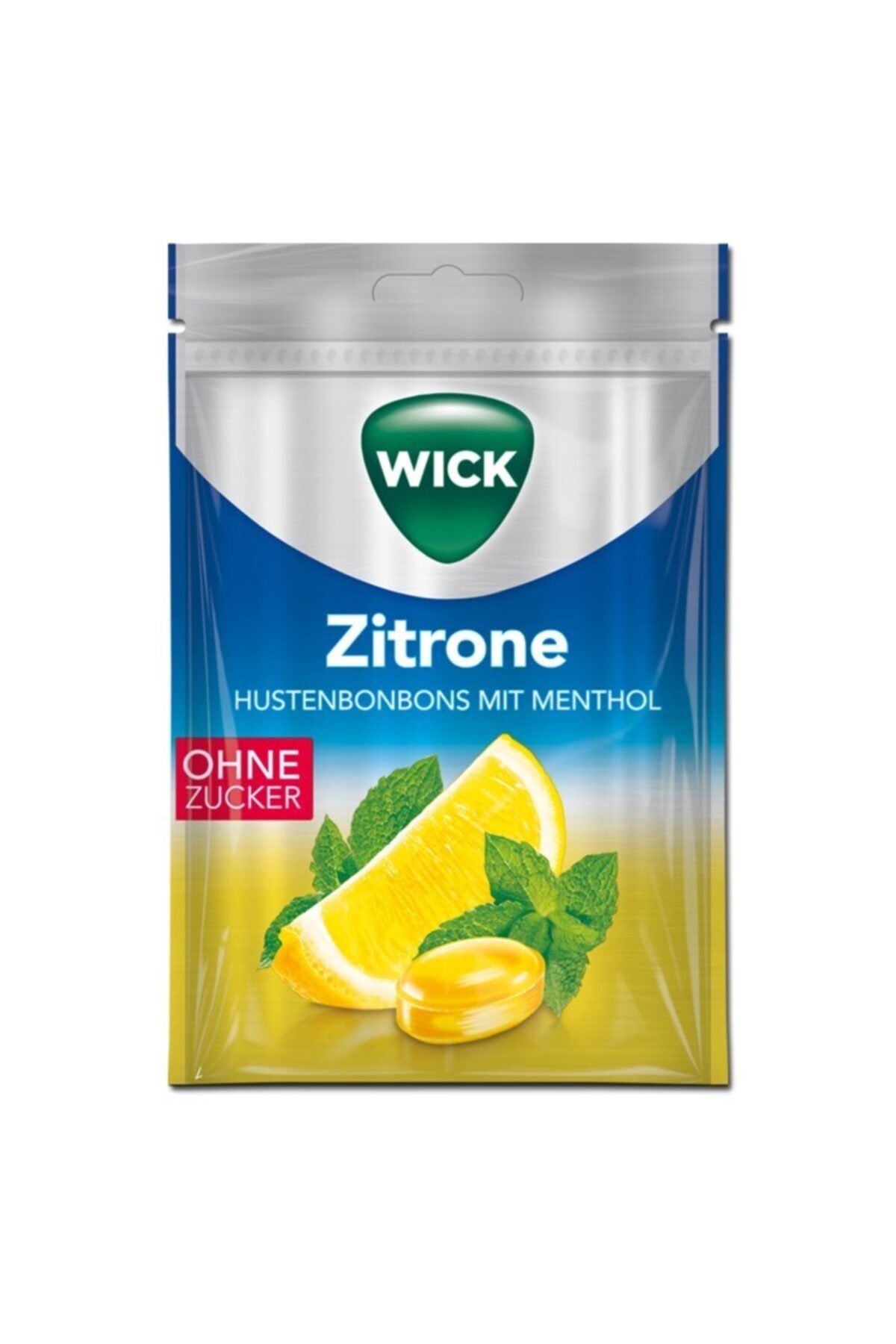 WICK Zitrone Ohne Zucker Limon Mentol Şeker 100g