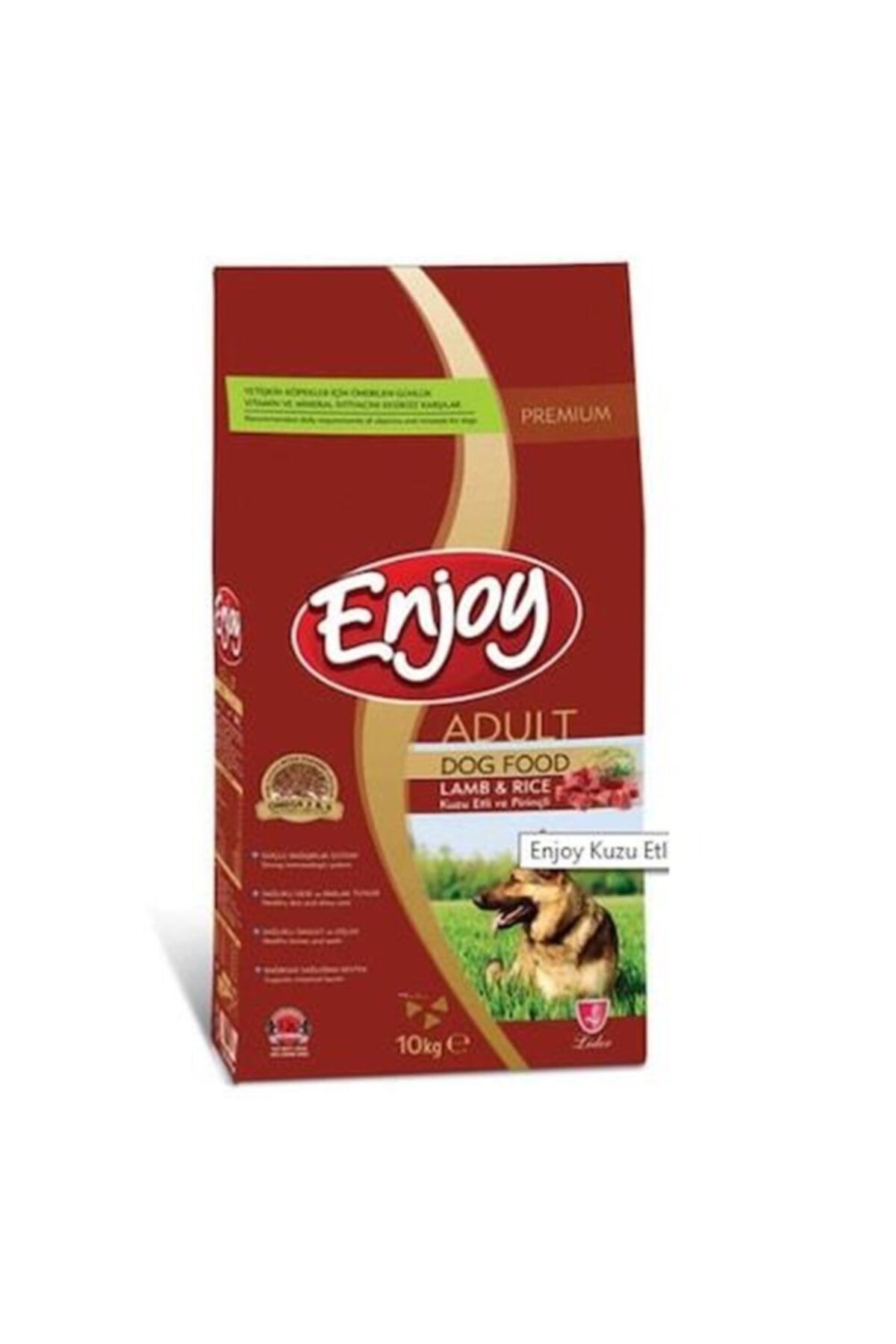 Enjoy Adult Dog 20/9 Kuzu Etli&pirinçli 10 Kg