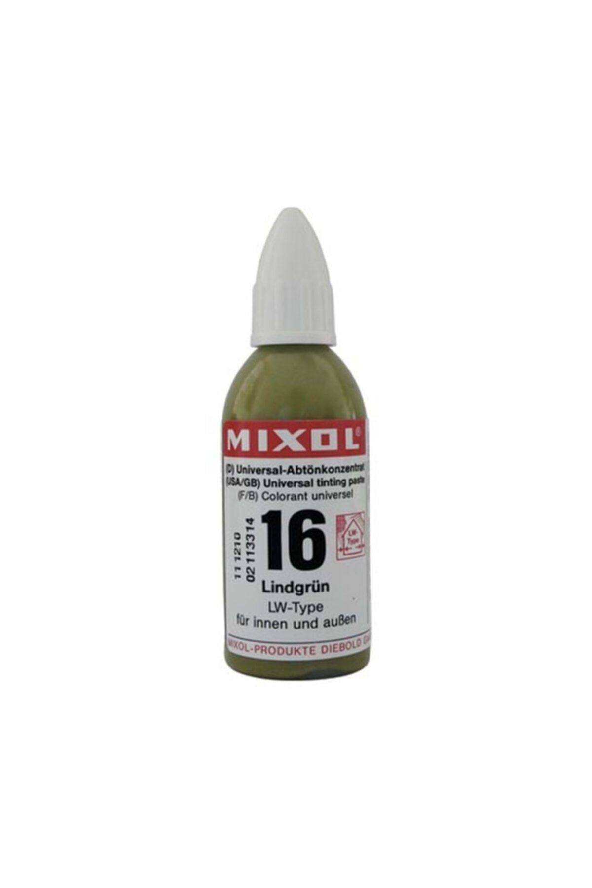 mixol Mıxol Limon Küfü (lindgrün) No.16 Renk Tüpü