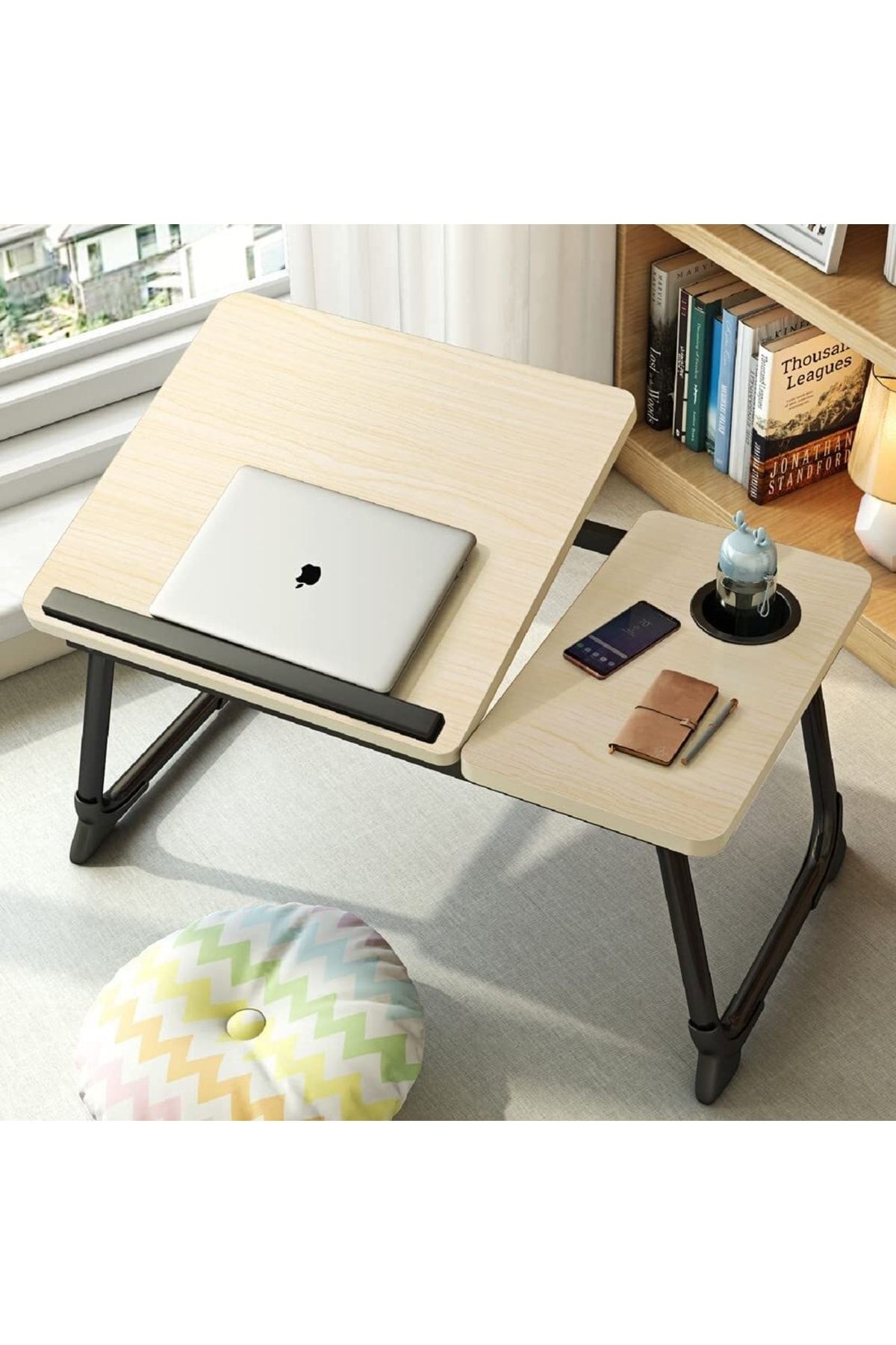 miletus Laptop Sehpası Yükseltilebilir Ders Çalışma Masası Ofis Masası Yatak Sehpası Ders Masası Yk