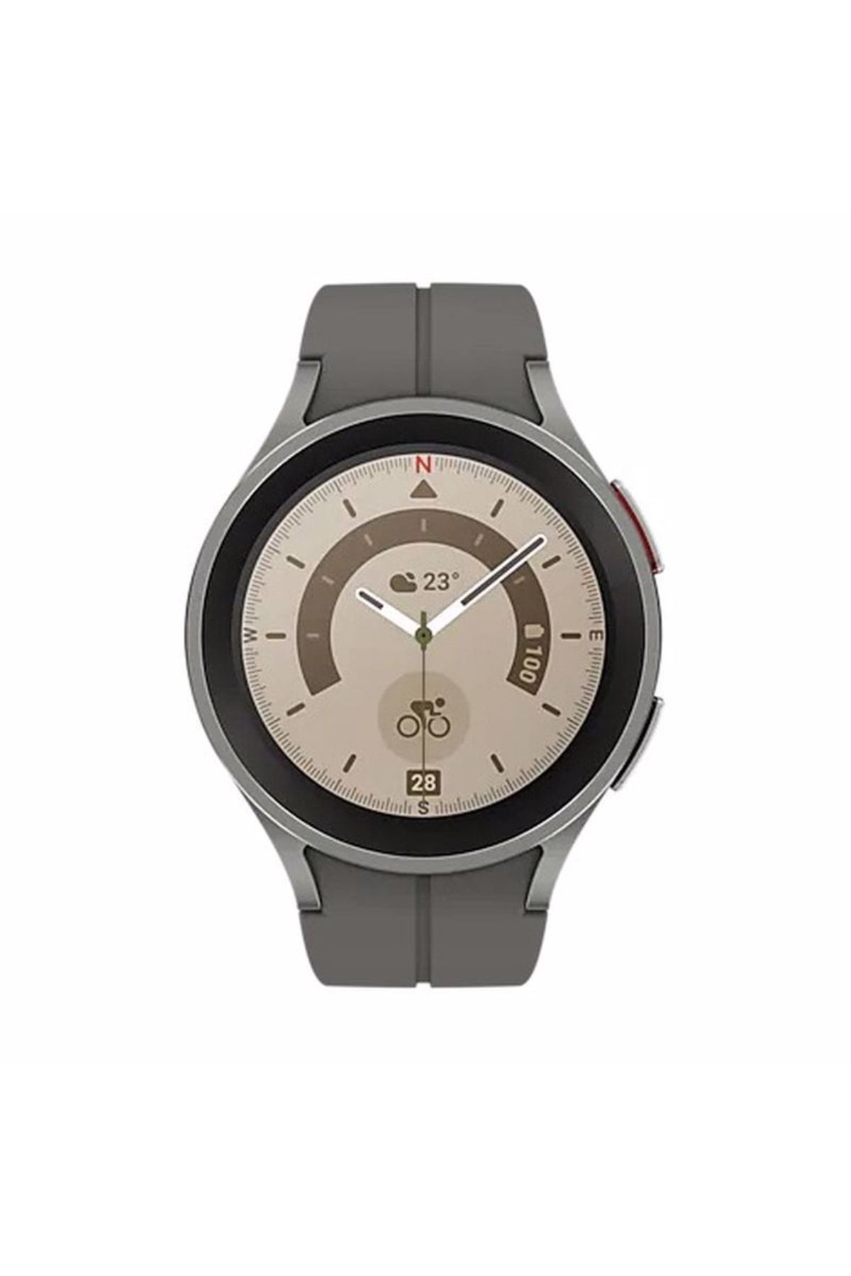 Samsung Galaxy Watch5 Pro Sm-r920nztatur 45mm Gri Akıllı Saat