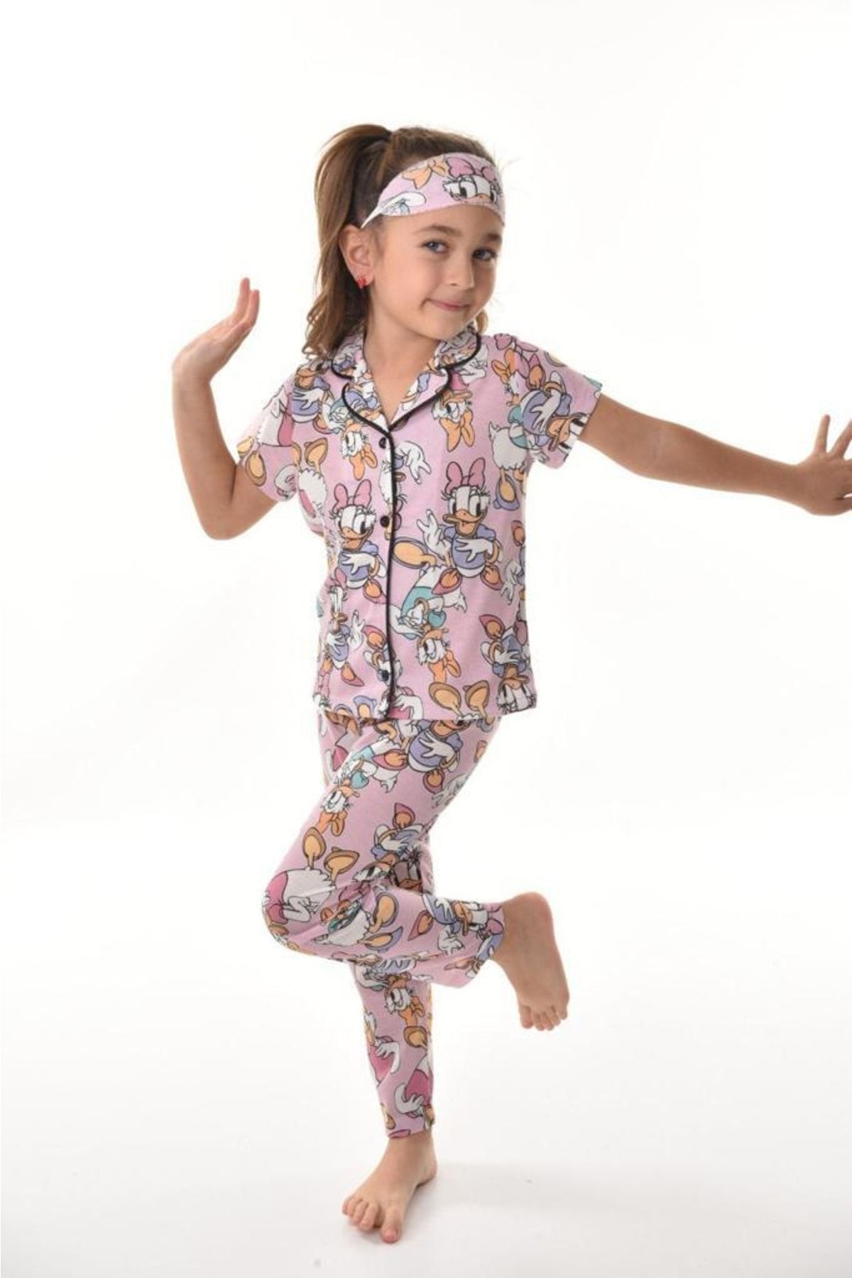 Reddot Daisy Duck Baskılı Kız Çocuk Pijama Takımı