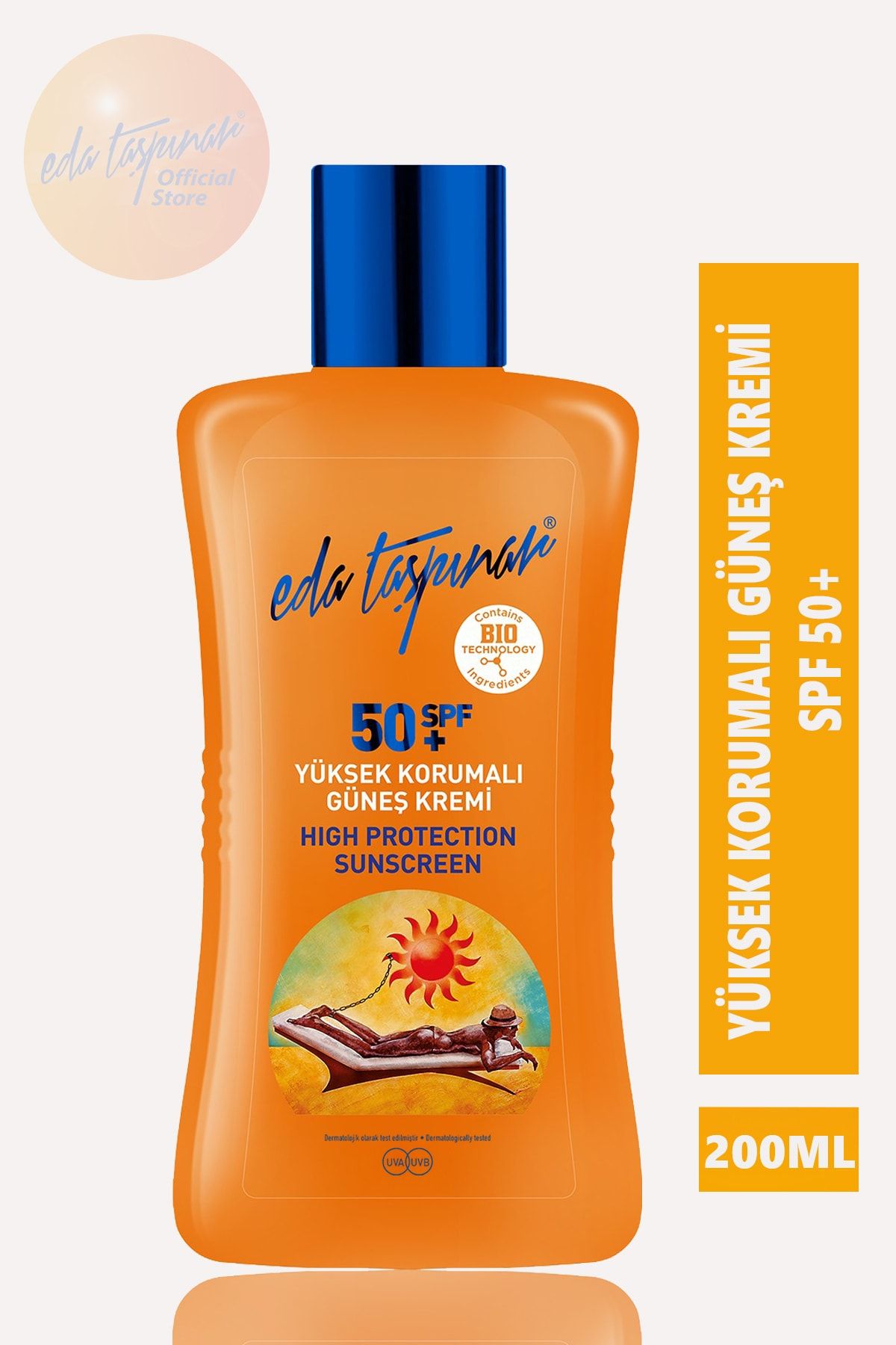 Eda Taşpınar Yüksek Korumalı Güneş Kremi Spf50+ - 200 Ml