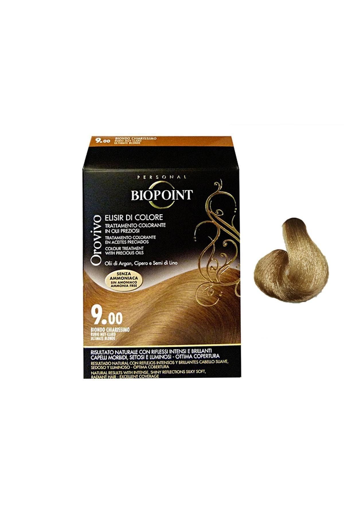 Biopoint Orovivo Elisir Colore Saç Boyası 9.00 Ultimate Blonde - Sarı