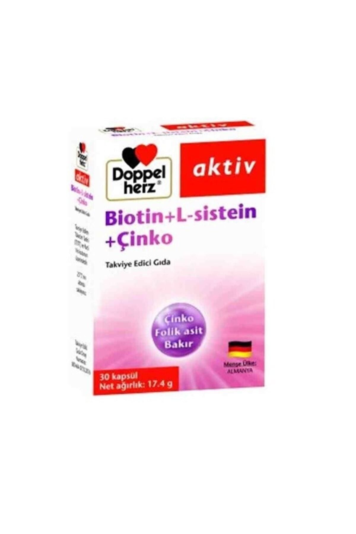 Doppelherz Aktiv Biotin+l-sistein+çinko 30 Kapsül