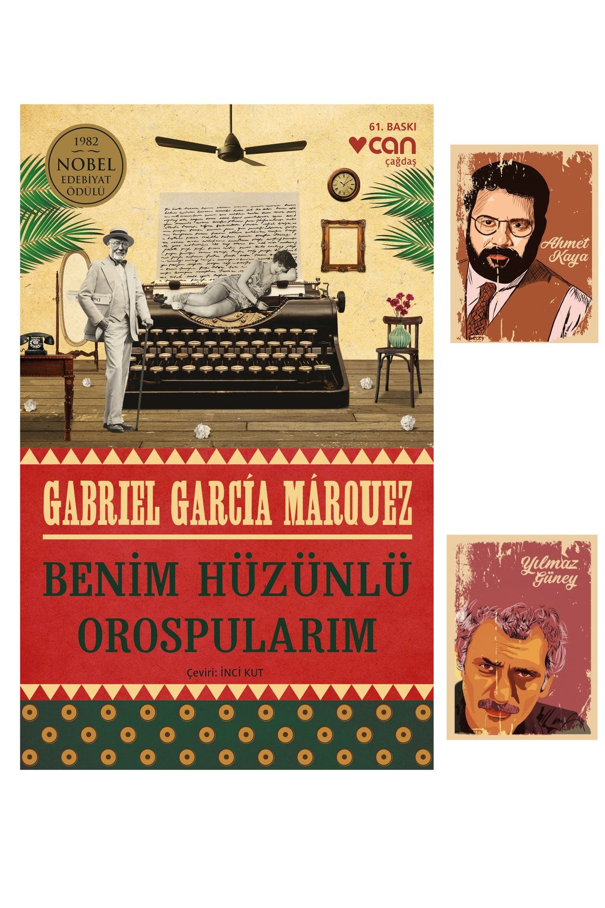 Dara Yayınları Benim Hüzünlü Orospularım 9789750742071 Gabriel Garcia Marquez - defterli seti