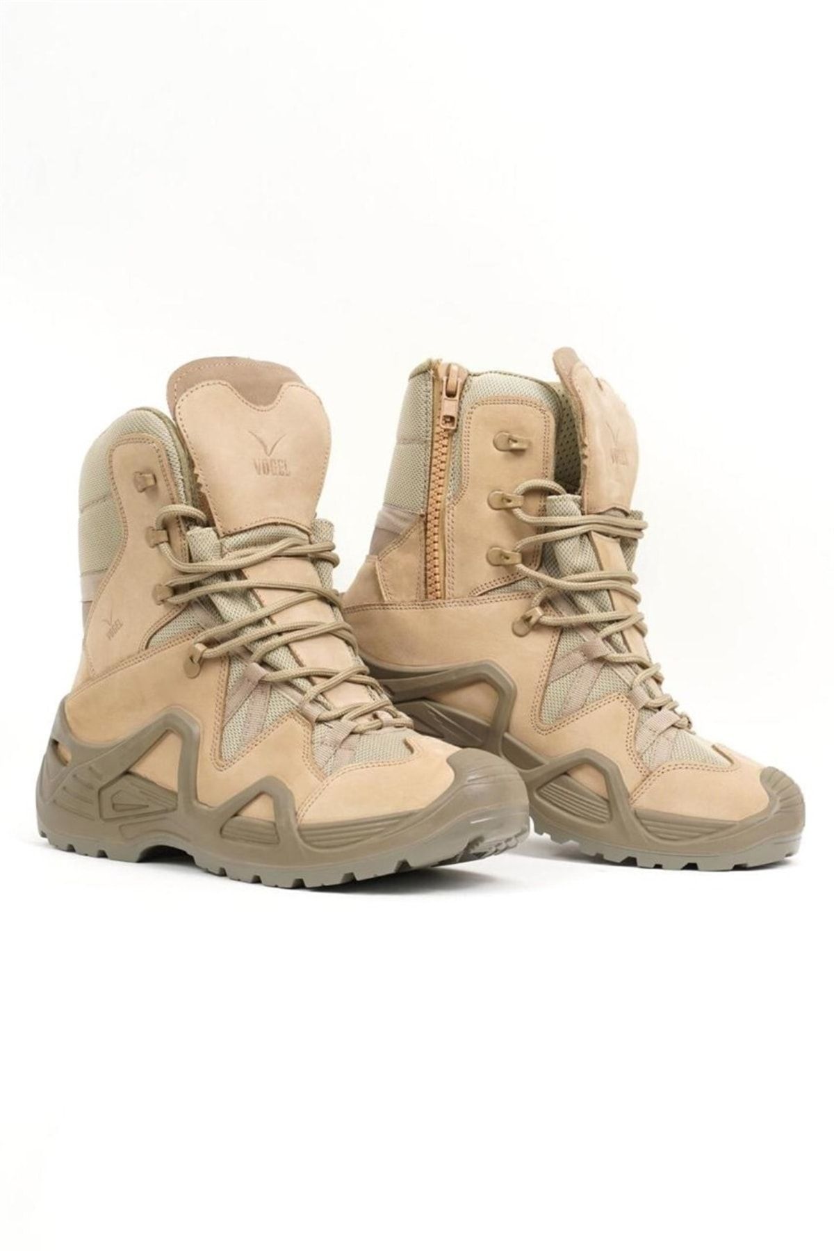 Vogel Bot Unisex Bej Bot 1491 M1491 Nbj Askeri Bot