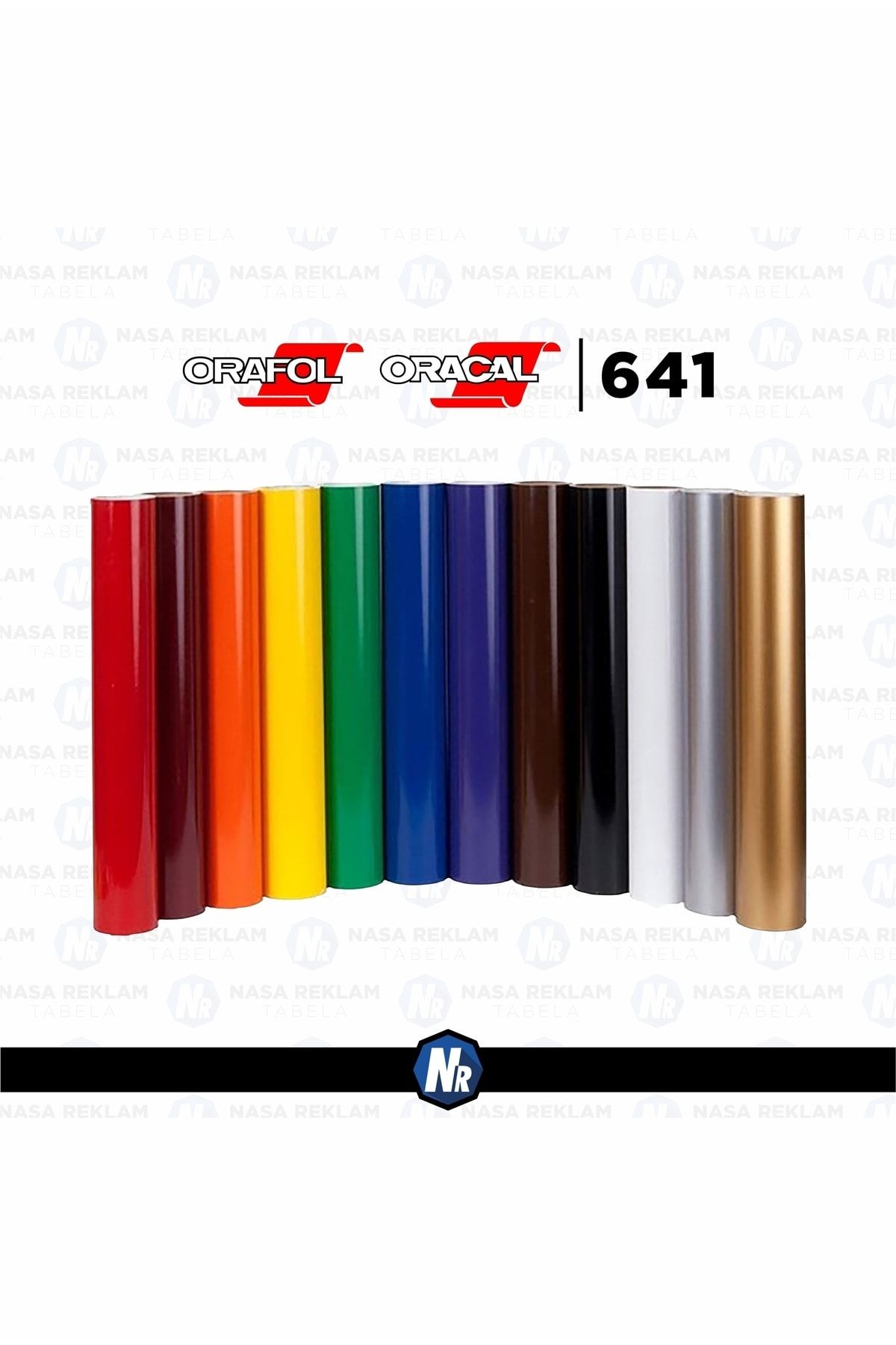 Oracal Nasa Reklam 126 X 500 Cm 641 Yapışkanlı Folyo