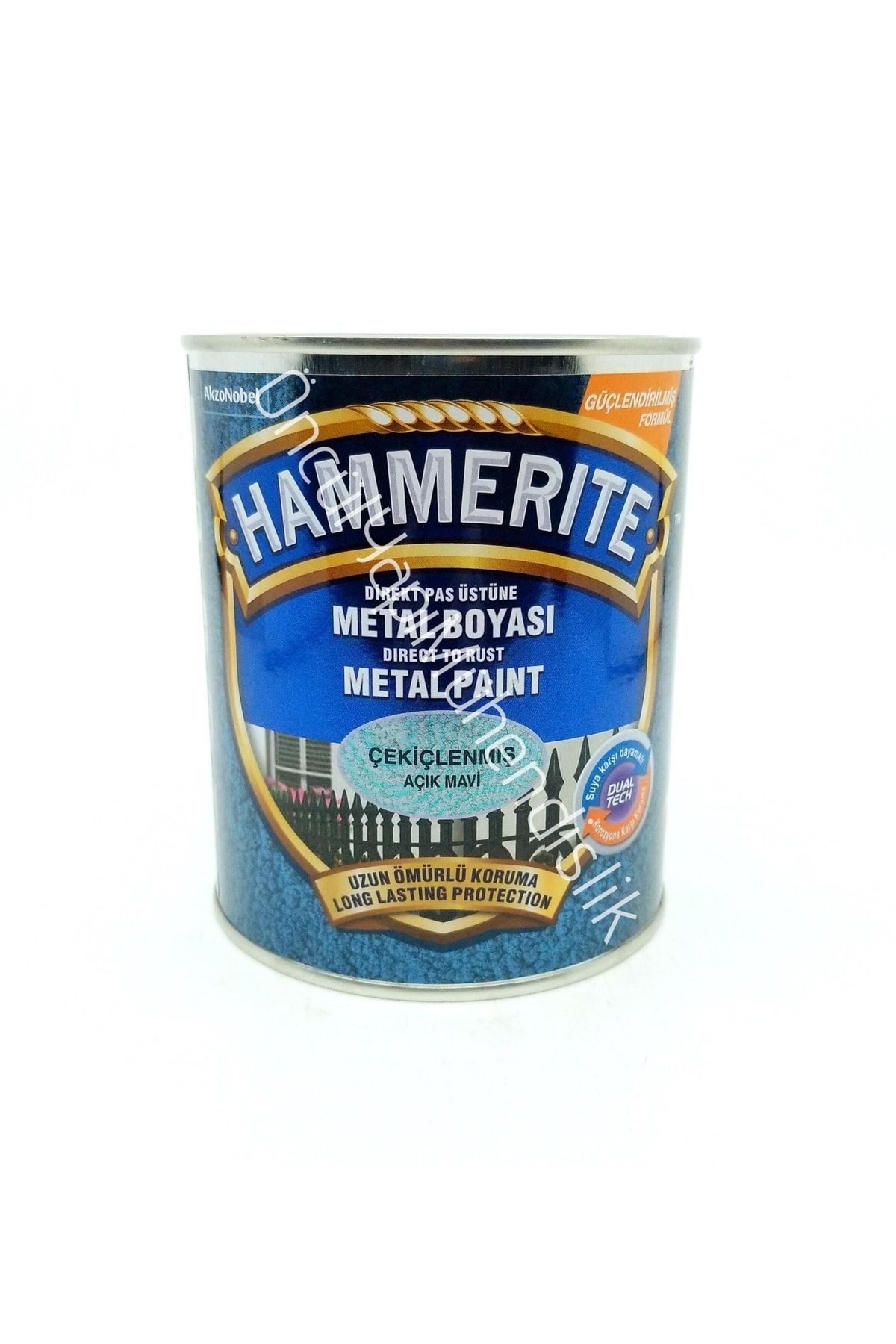 Marshall Hammerite Pas Üstü Metal Boyası 2,5 Lt Çekiçlenmiş Açık Mavi