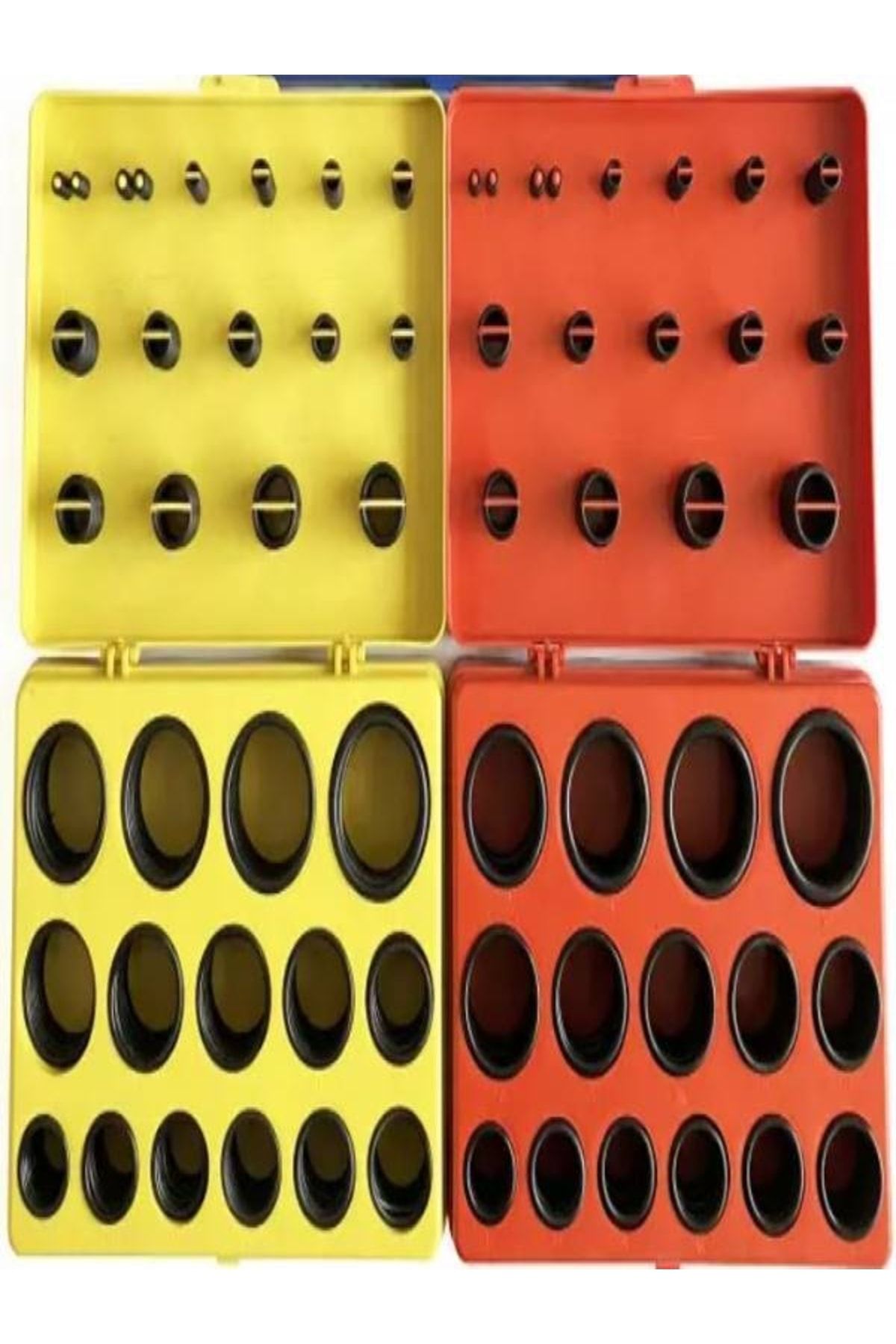rktech Oring Seti Kit Nitril Nbr 70 Metric Ve Inç Box 768 Adet Sarı Set Ve Kırmızı Set