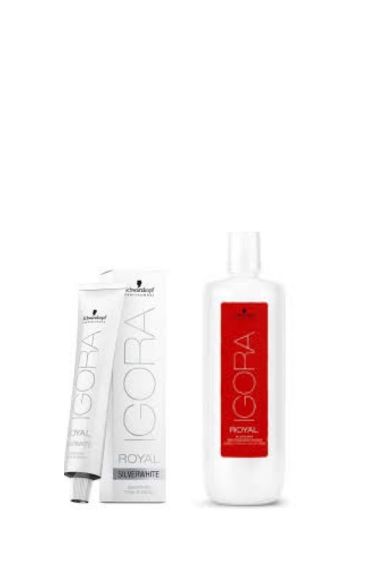 Igora 9 Adet Royal Absolutes Silverwhite Grey Lilac Saç Boyası + 1l Oksidan (orijinal)