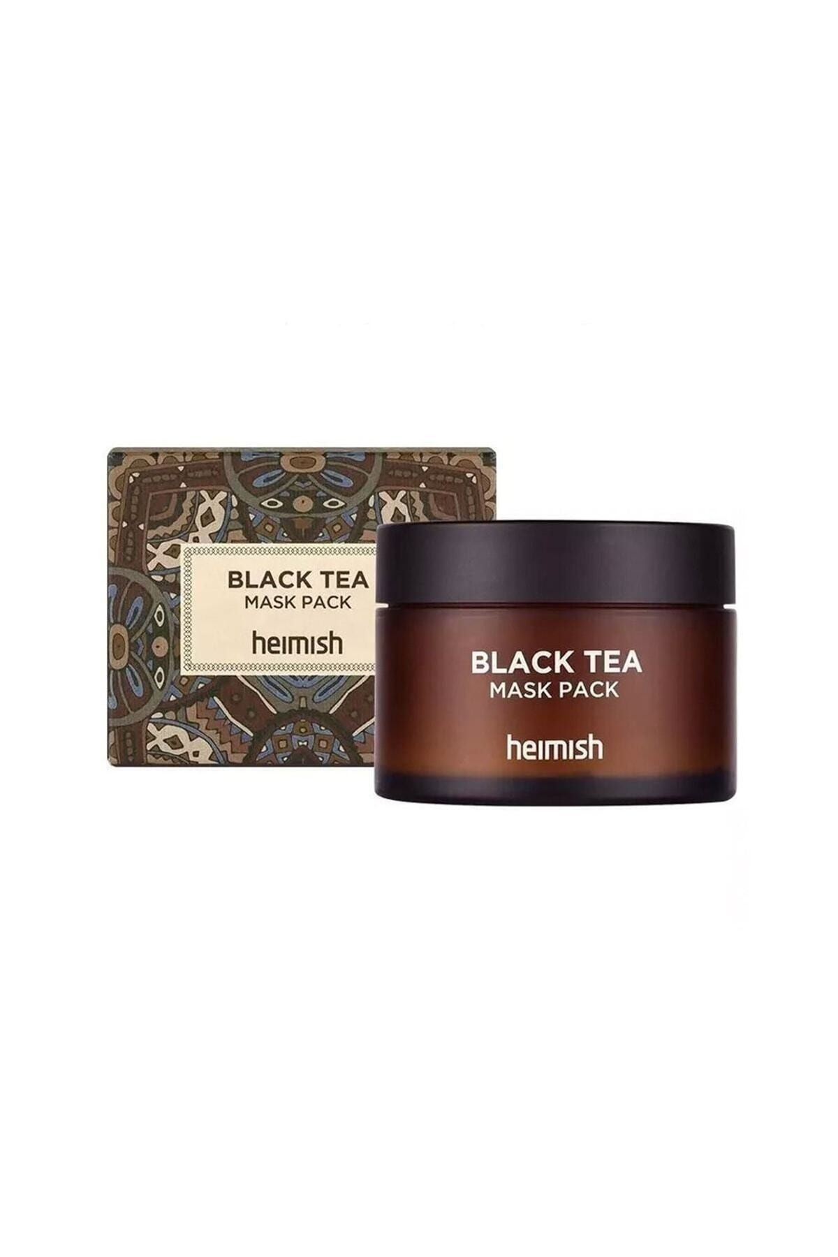 Heimish - Black Tea Mask Pack - Siyah Çay Özlü Yüz Maskesi - 110 ml