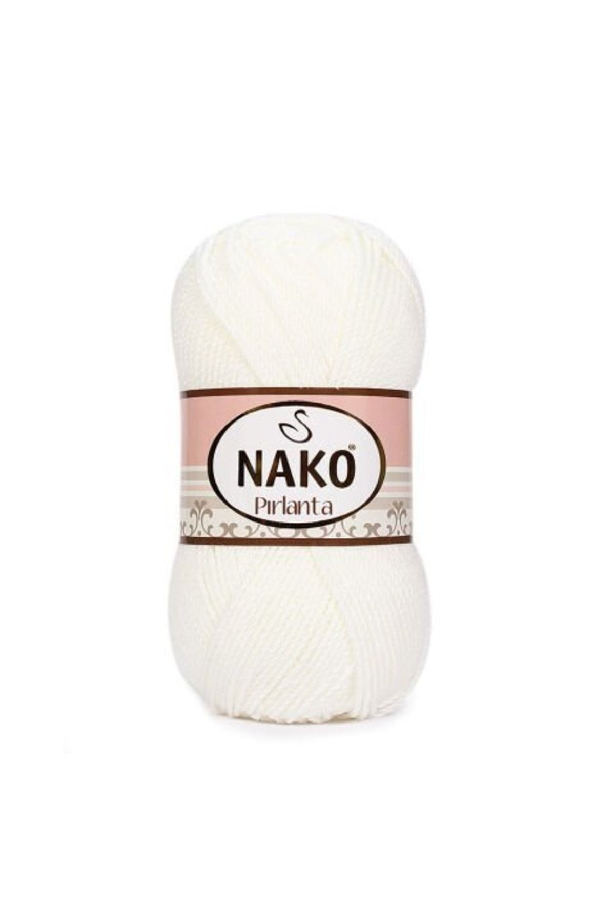 Nako Pırlanta 00208 5 Adet Amigurumi Ipi Beyaz