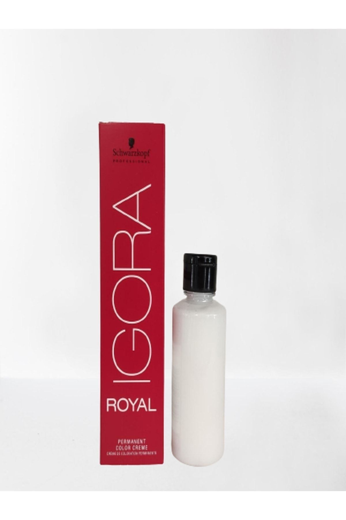 Igora Royal 6-0 Koyu Kumral Saç Boyası + Oksidan (emülsiyon) (orijinal)