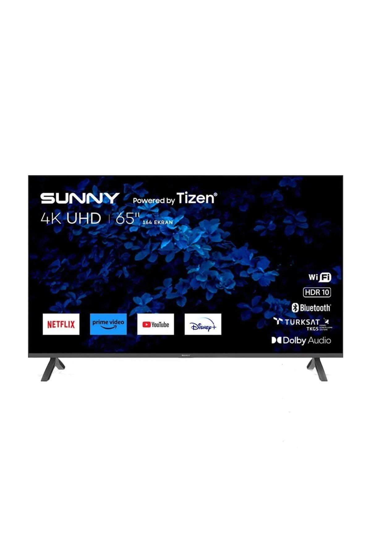 Sunny Sn65fmn503 4k Ultra Hd 65" 165 Ekran Uydu Alıcılı Smart Tizen Led Tv