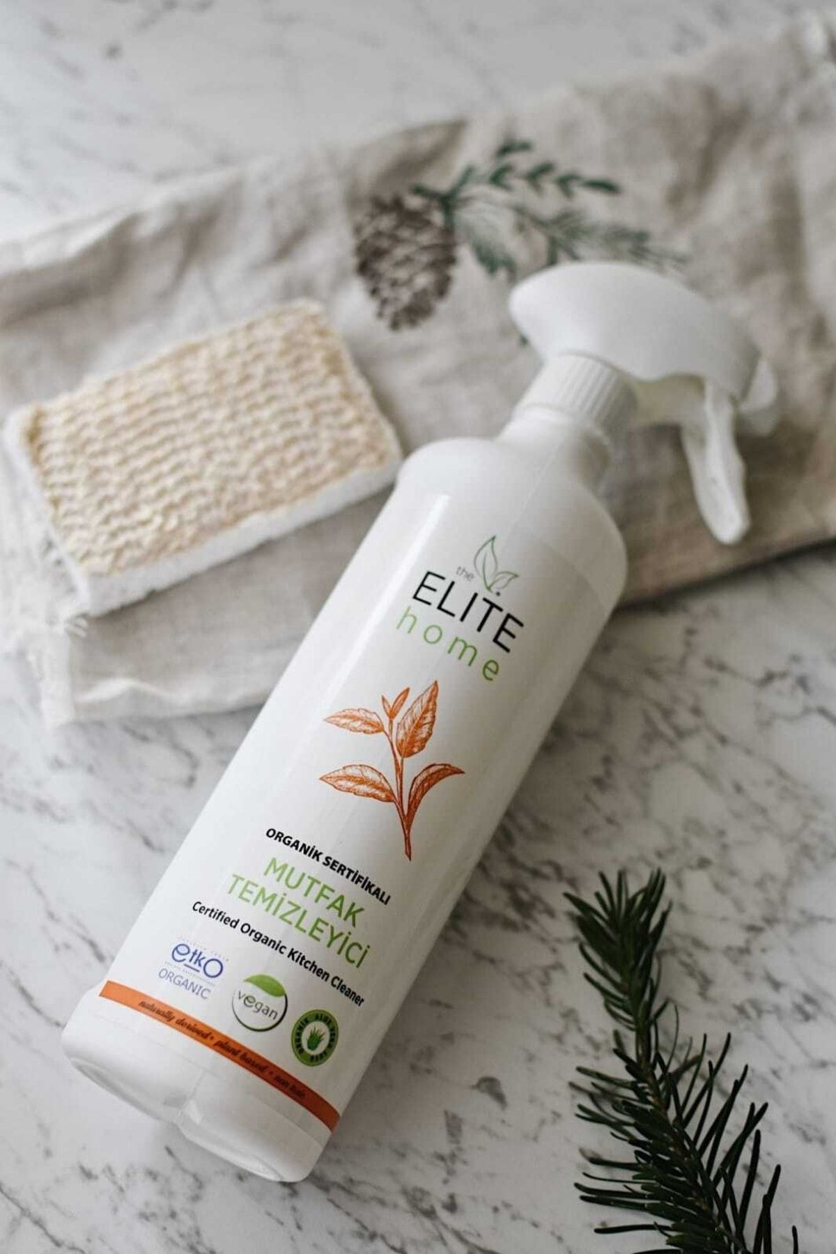 The Elite Home Organik ve Vegan Sertifikalı Mutfak Temizleyicisi-750 ml