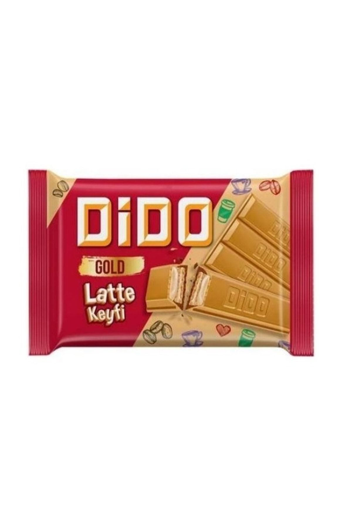Ülker Dido Gold Latte Çikolata Keyfi 12x59 Gram