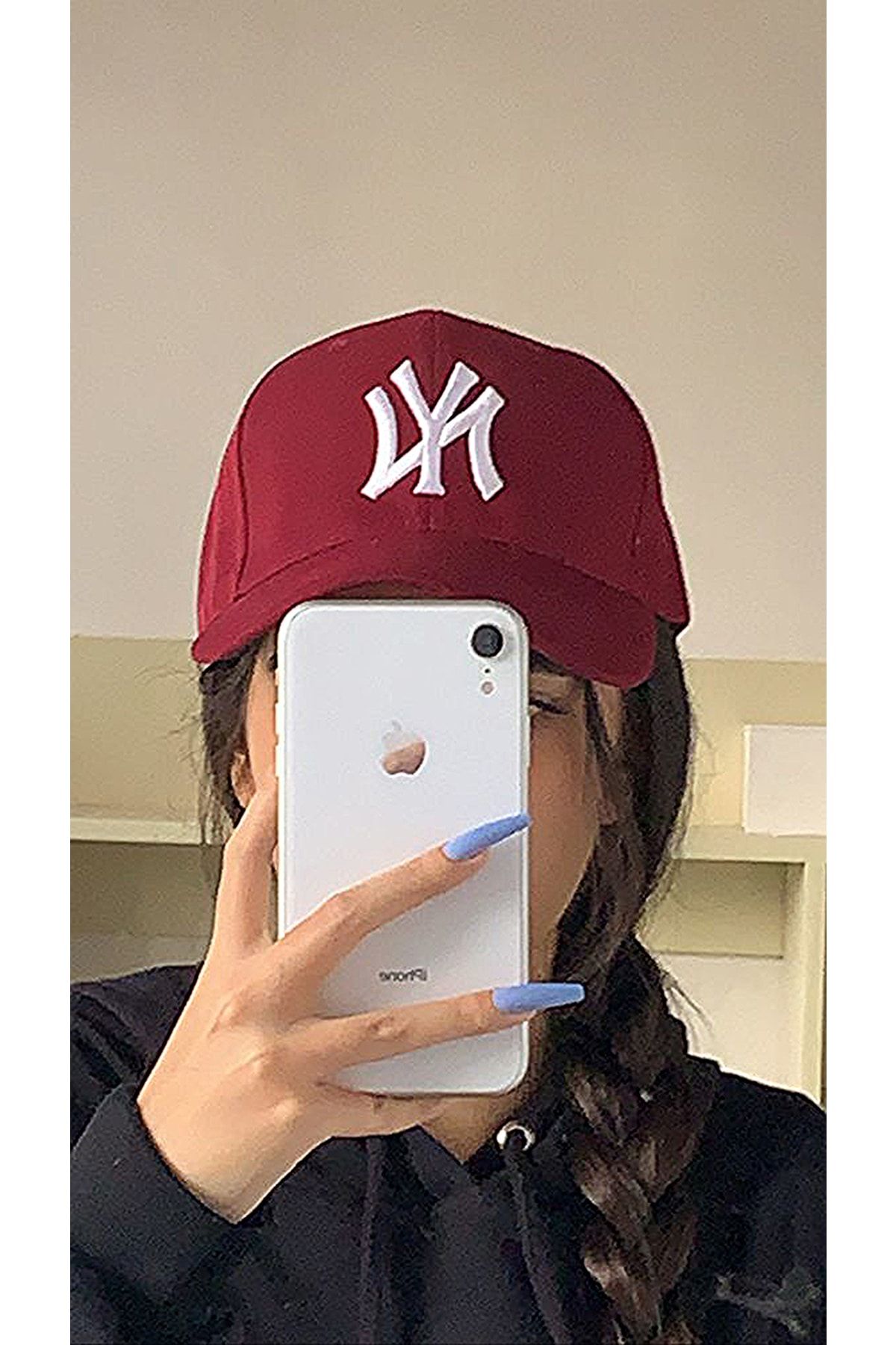 Eke Tekstil Unisex Beyzbol Ny New York Şapka