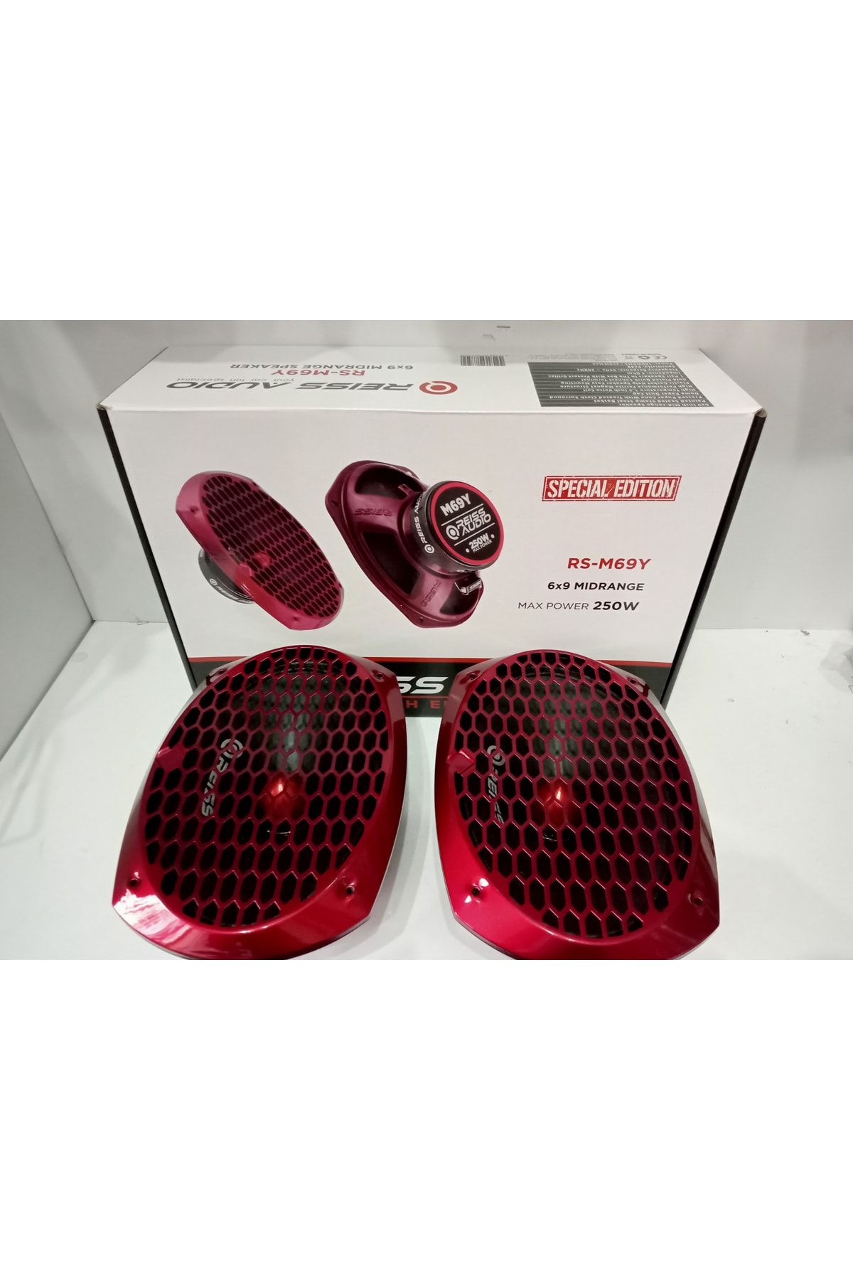 Reiss Oval Midrange Hoparlör - 250w 100rms Kayık Midrange