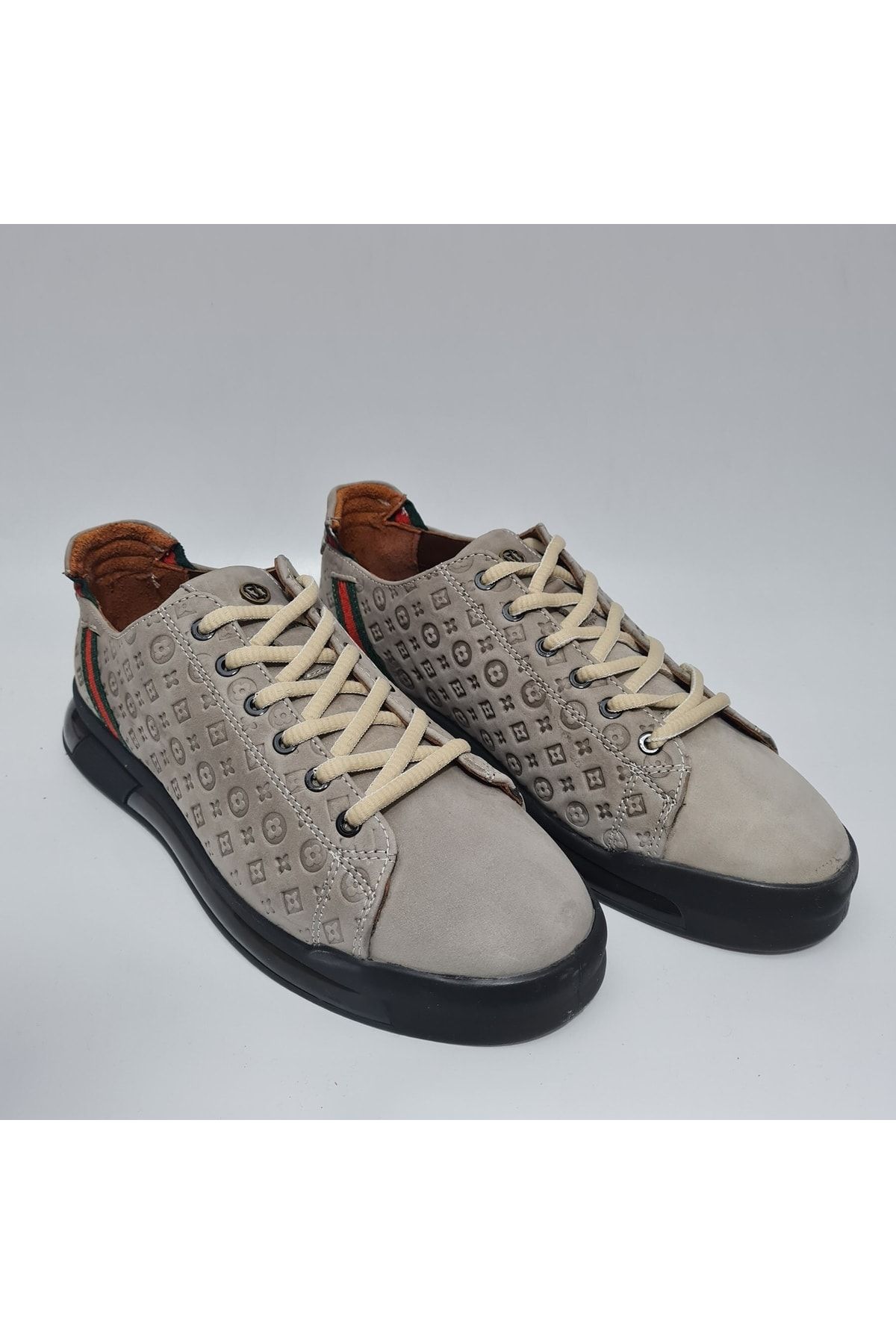 MARCOMEN Yumuşak Hakiki/gerçek Deri Bağcıklı Sneaker Spor Günlük Ayakkabı 17276