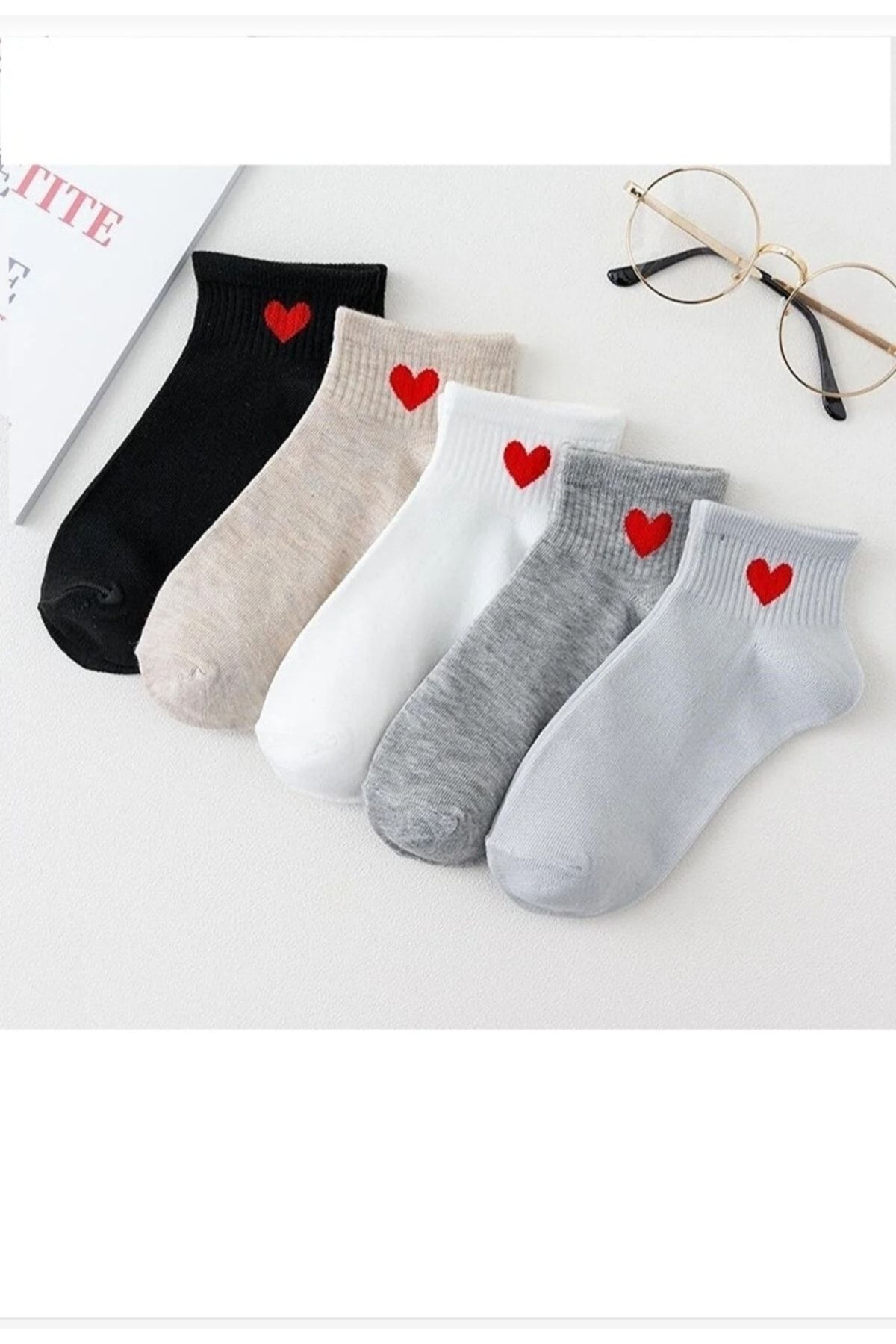 Bhk butik 5 Li Kalpli Kadin Hediye Soket Çorap