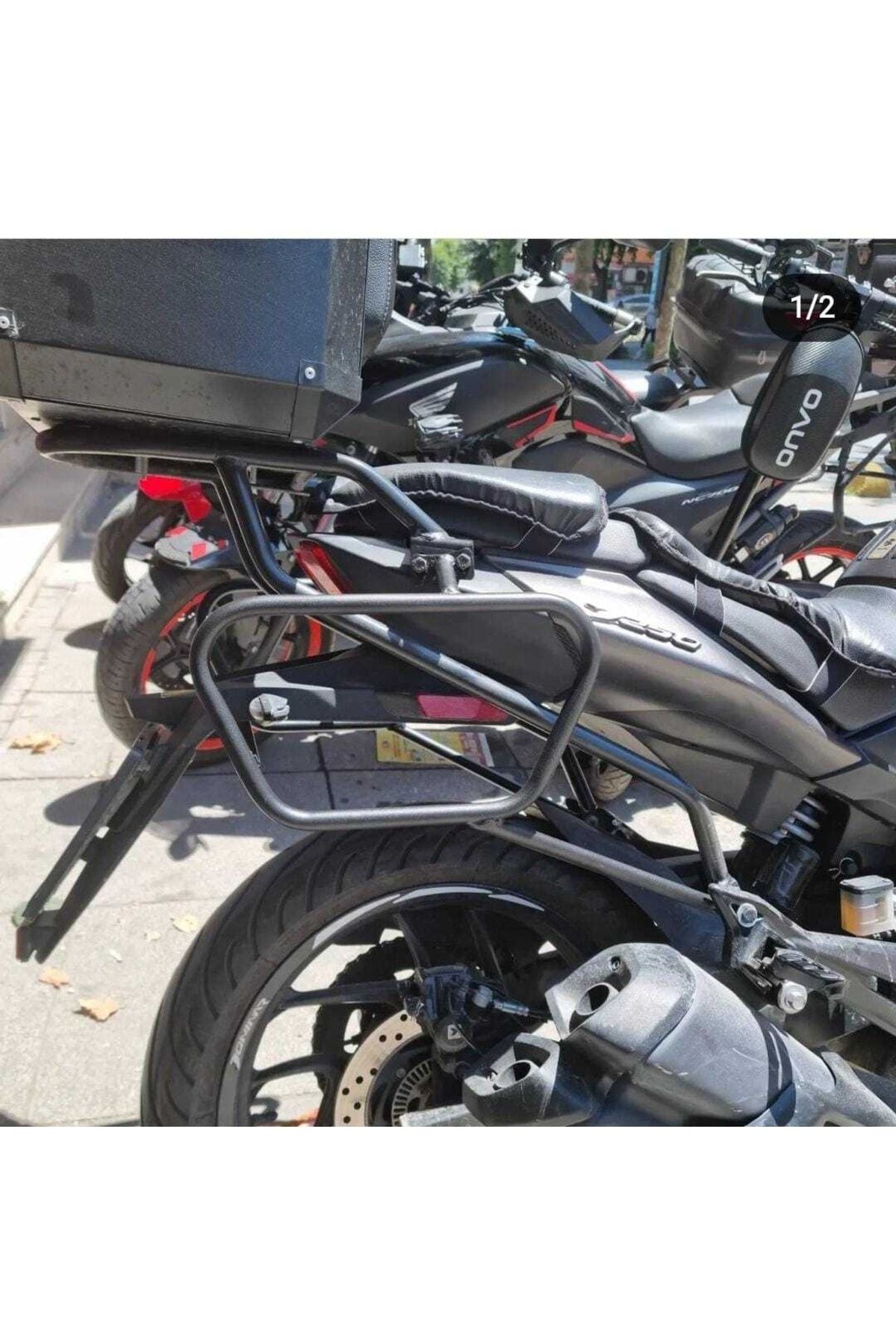 Bajaj Dominar 250 & 400 Ug Uyumlu 3lü Çanta Demiri ..