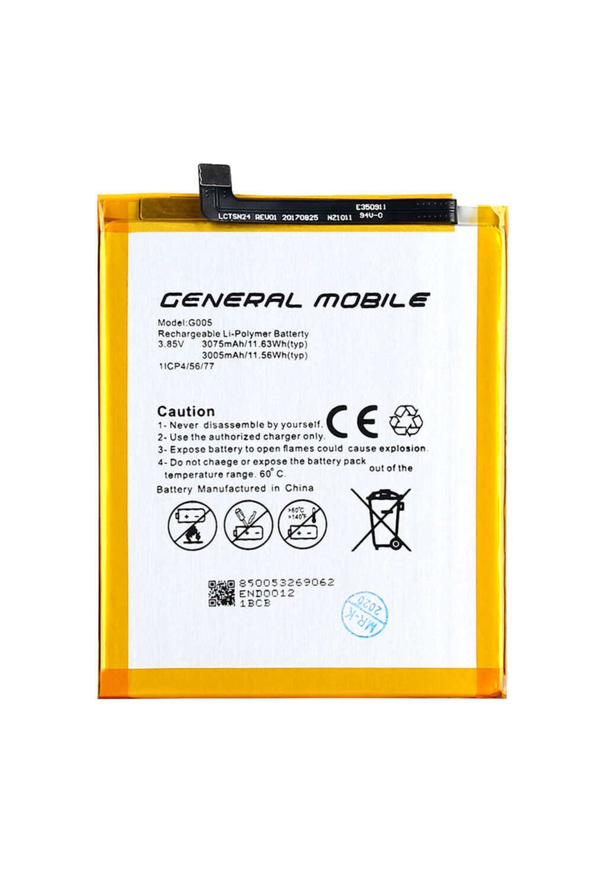 General Mobile Discovery E3 Bl-c008a Batarya Pil A++ Lityum Iyon Pil