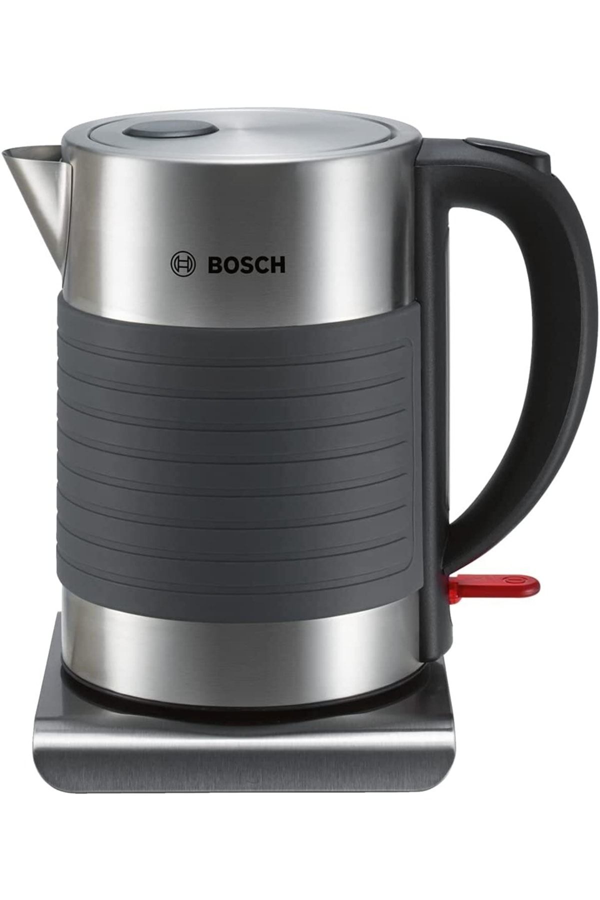 Bosch Twk7s05 Elektrikli Su Isıtıcısı, 2200 W, 7 Fincan, Plastik, Siyah/gri