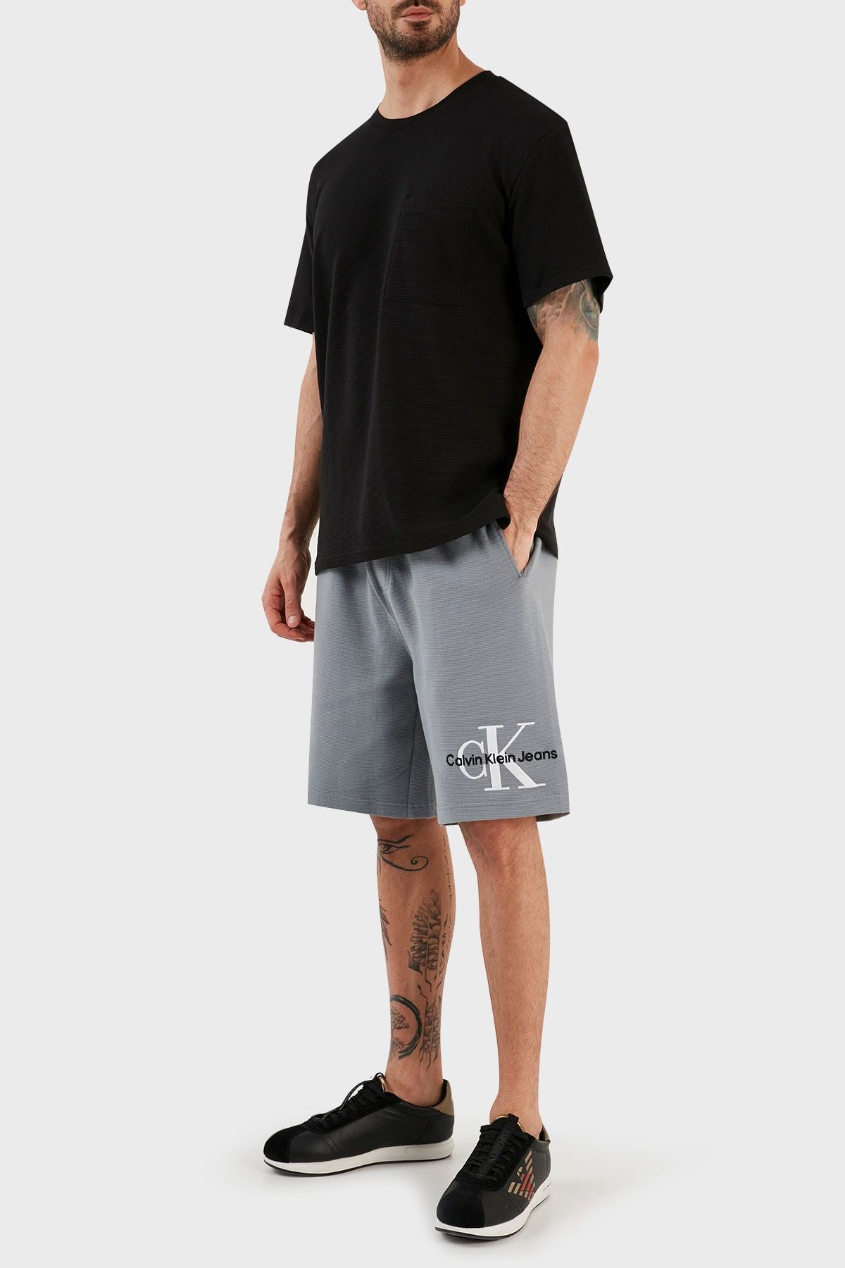 Calvin Klein % 100 Pamuk Regular Fit Cepli Short J30j323225pn6 Erkek Short J30j323225 Pn6