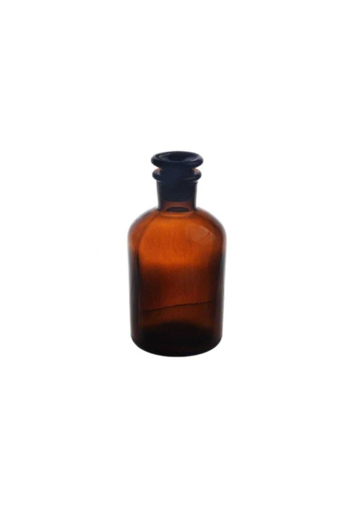 ZAG KİMYA Likit Şişesi Cam Kapaklı Amber 250 ml - 1 Adet
