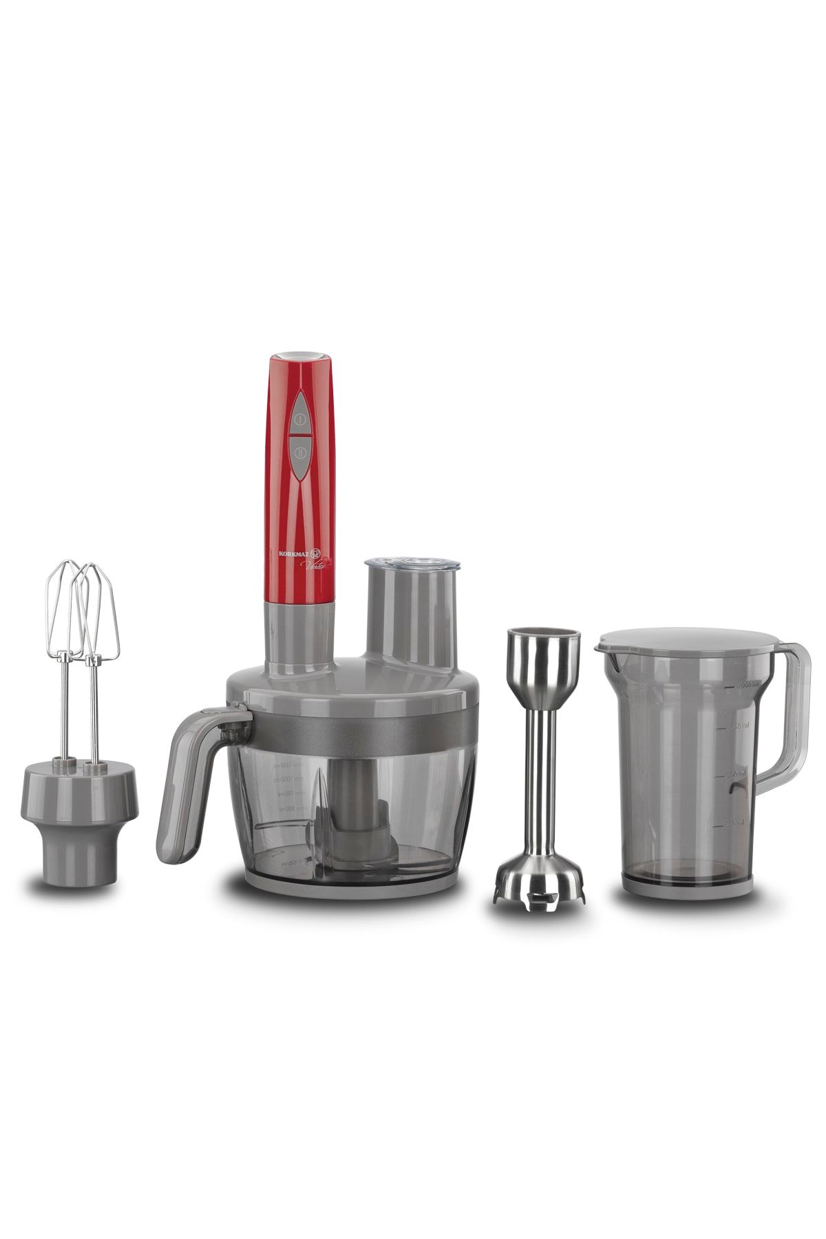 KORKMAZ Vertex Multi Kırmızı Blender Set