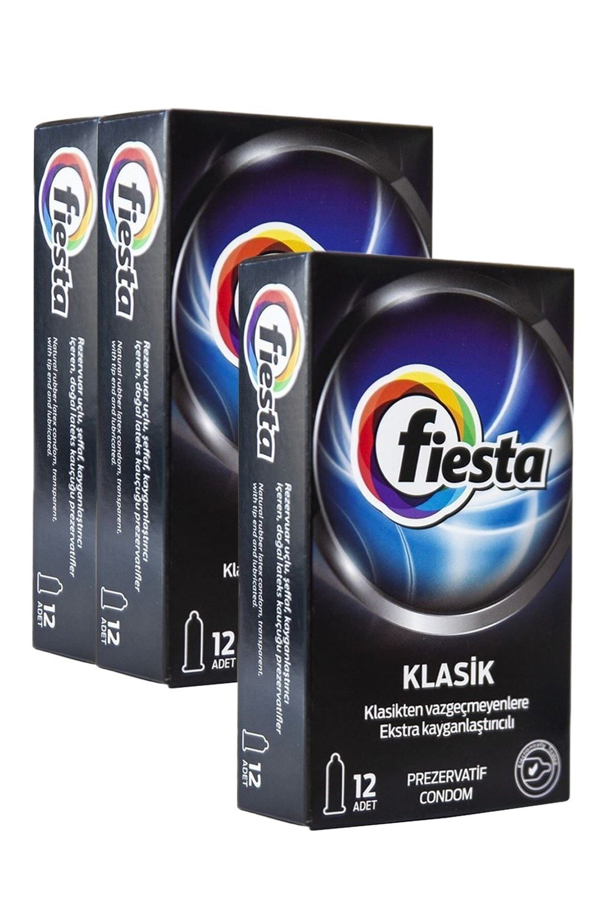 Fiesta Klasik Prezervatif 3'lü Ekonomik Paket