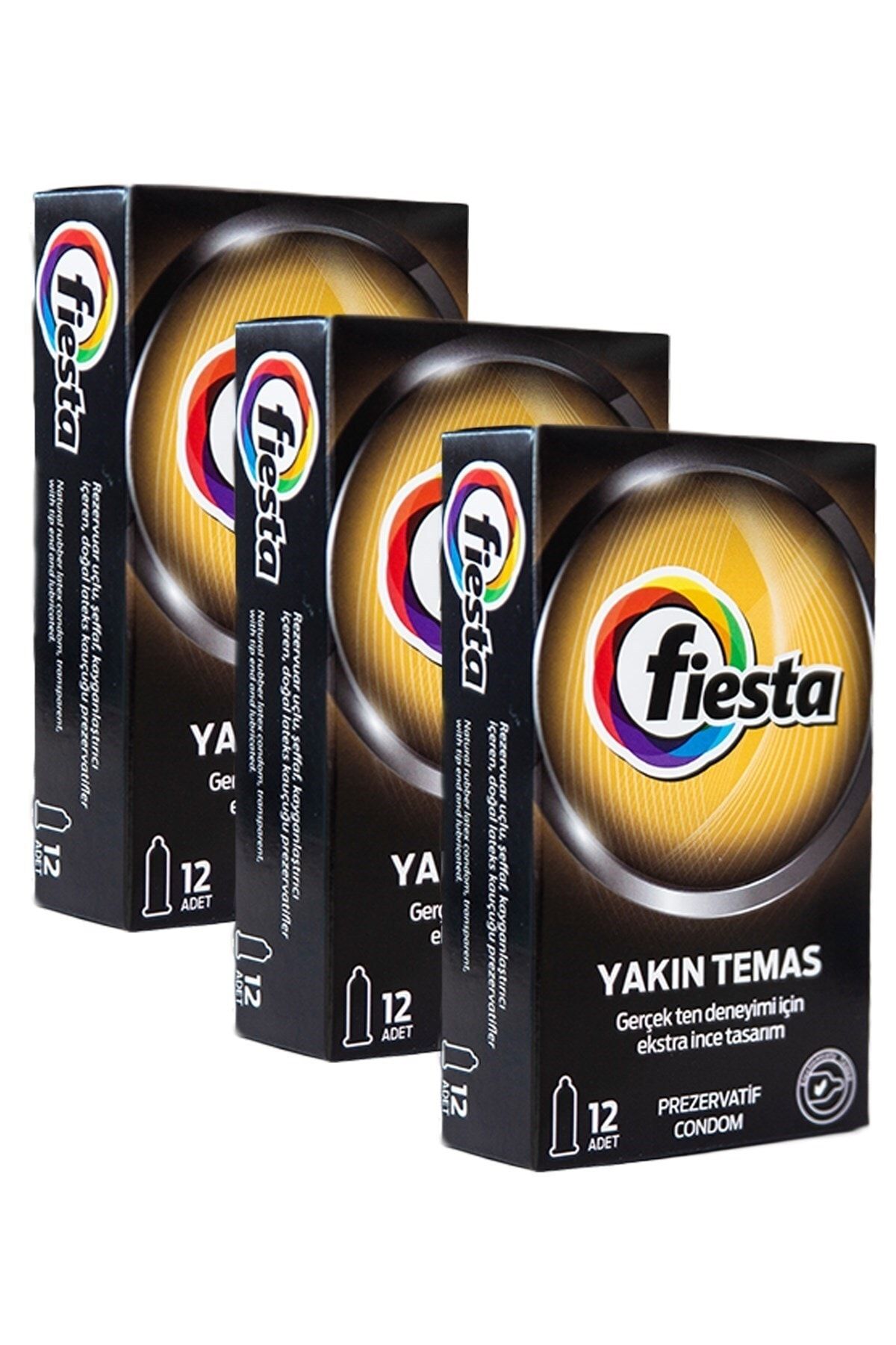 Fiesta Ultra Ince Prezervatif 3'lü Ekonomik Paket