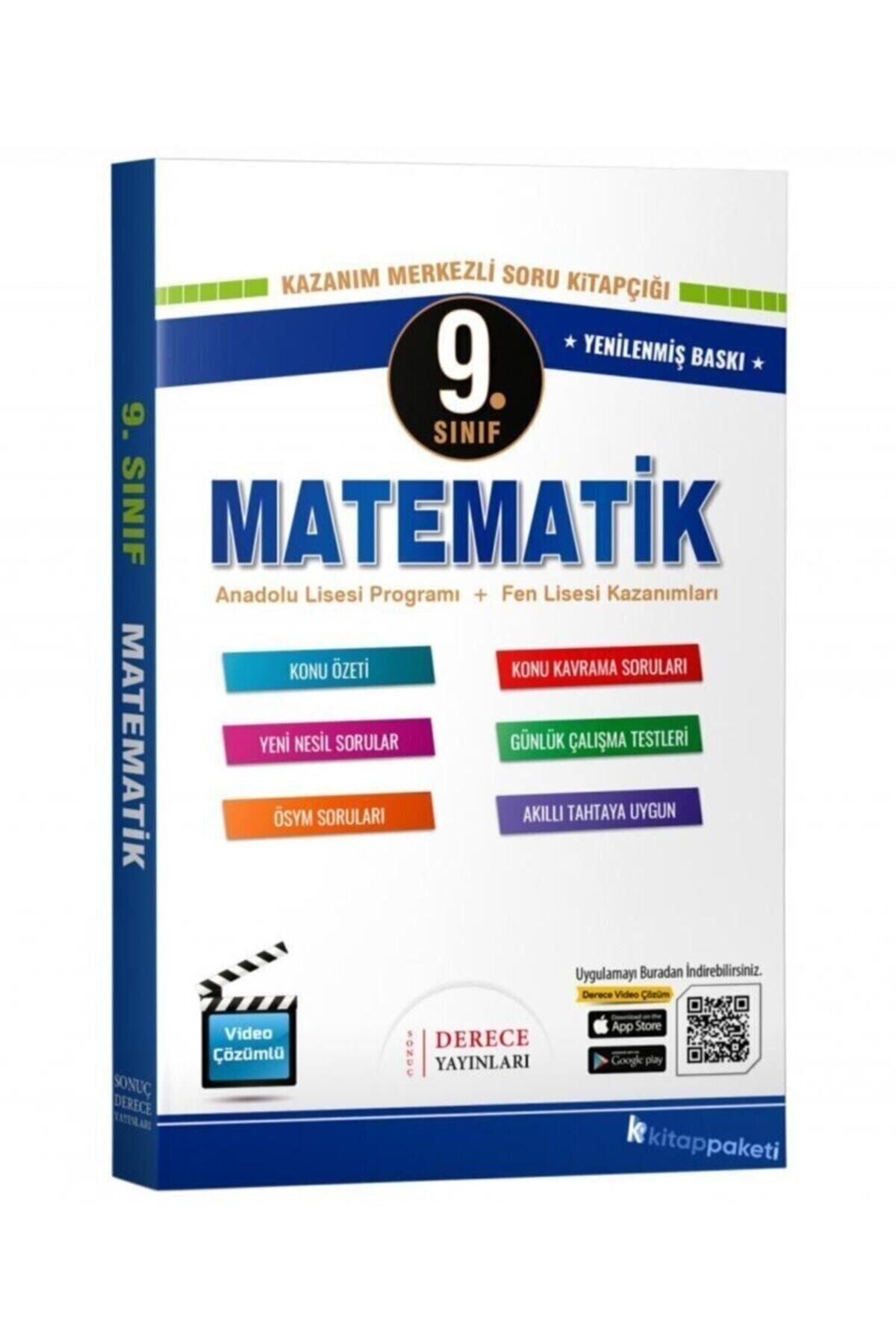 Sonuç Yayınları 9. Sınıf Matematik Seti Anadolu Lisesi Programı