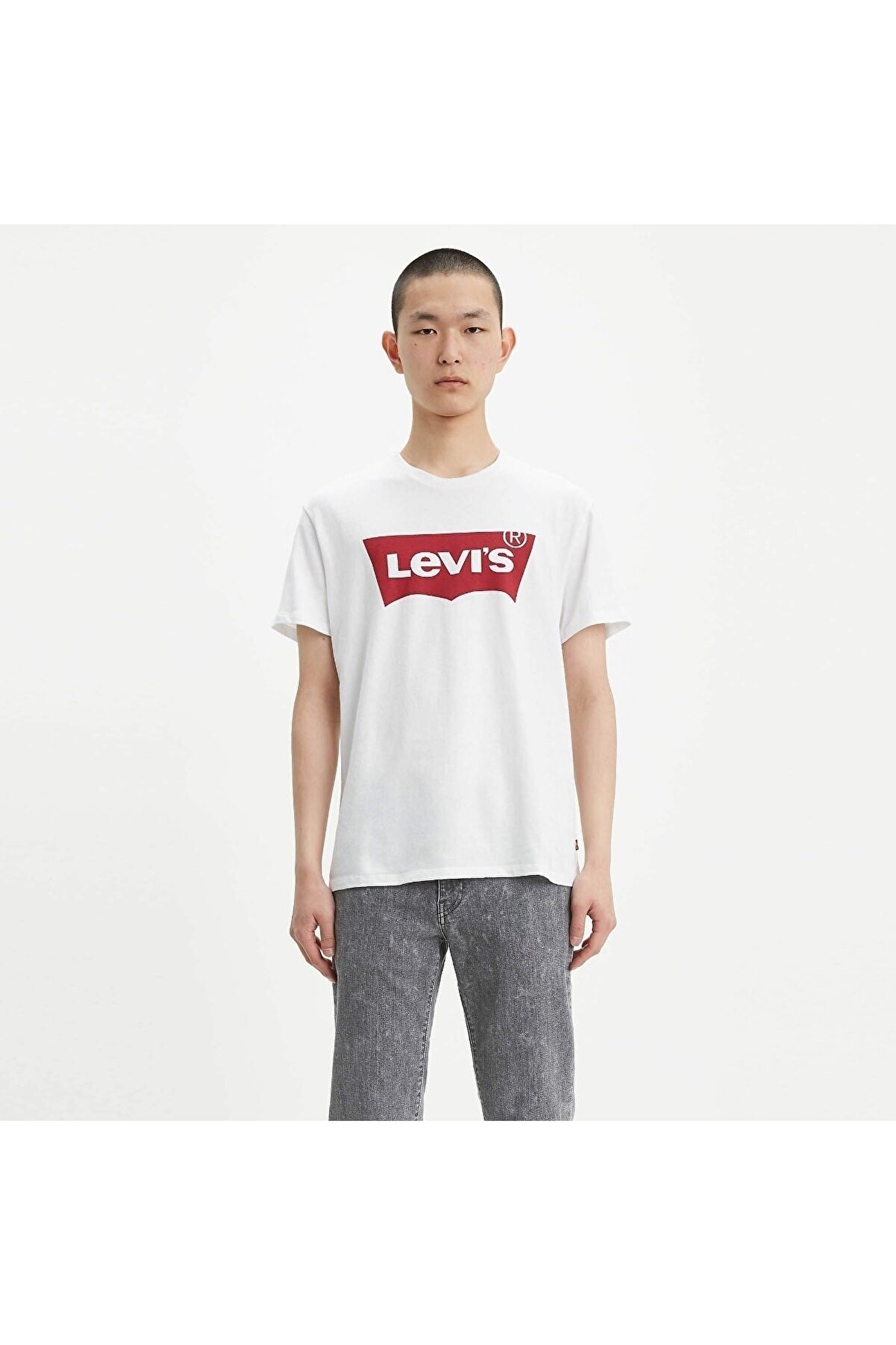 Levi's Erkek Batwing Kırmızı Logo T-shirt - 17783-0314