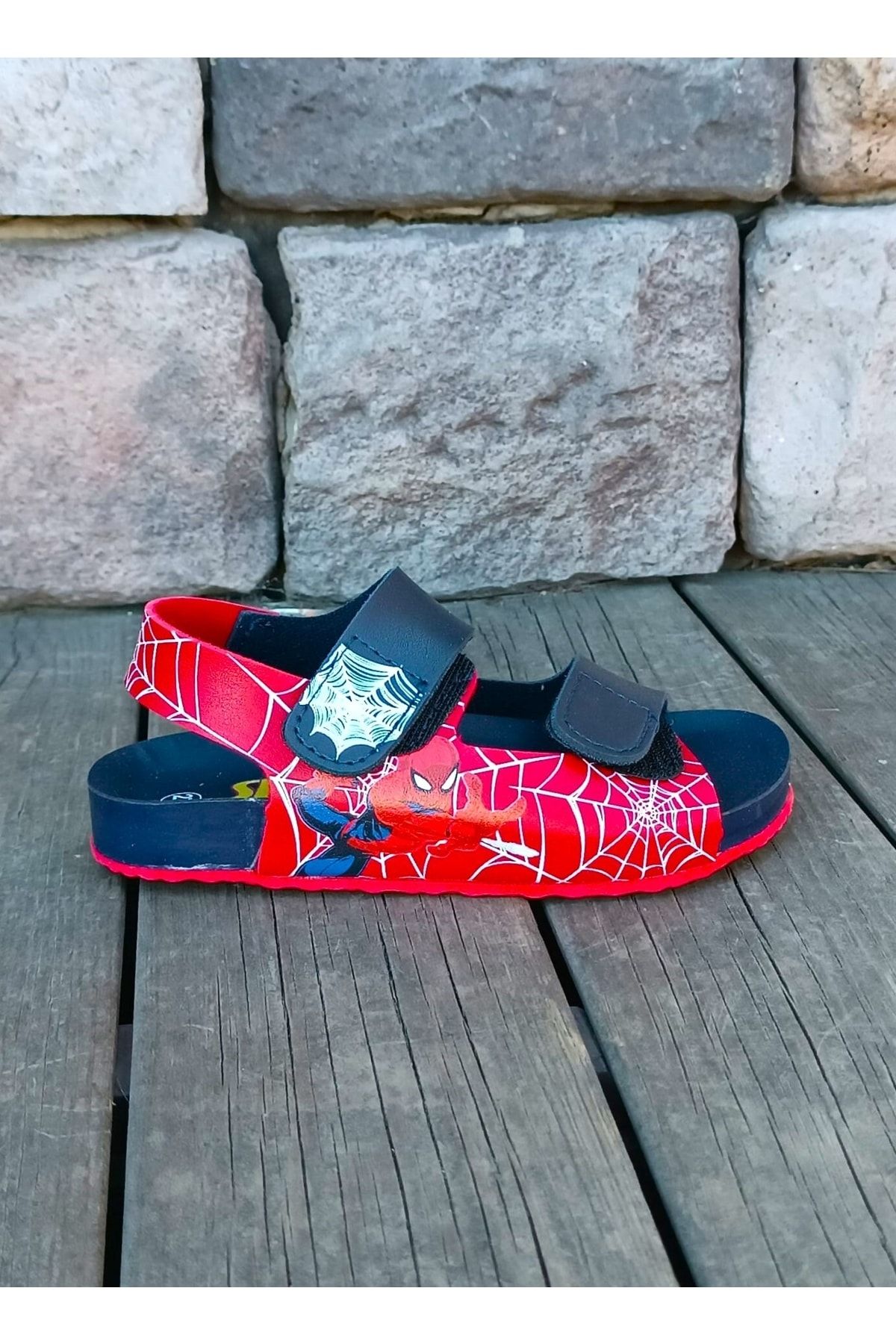 Spiderman SPİDERMAN Spada Günlük Erkek Çocuk Sandalet Terlik Ayakkabı