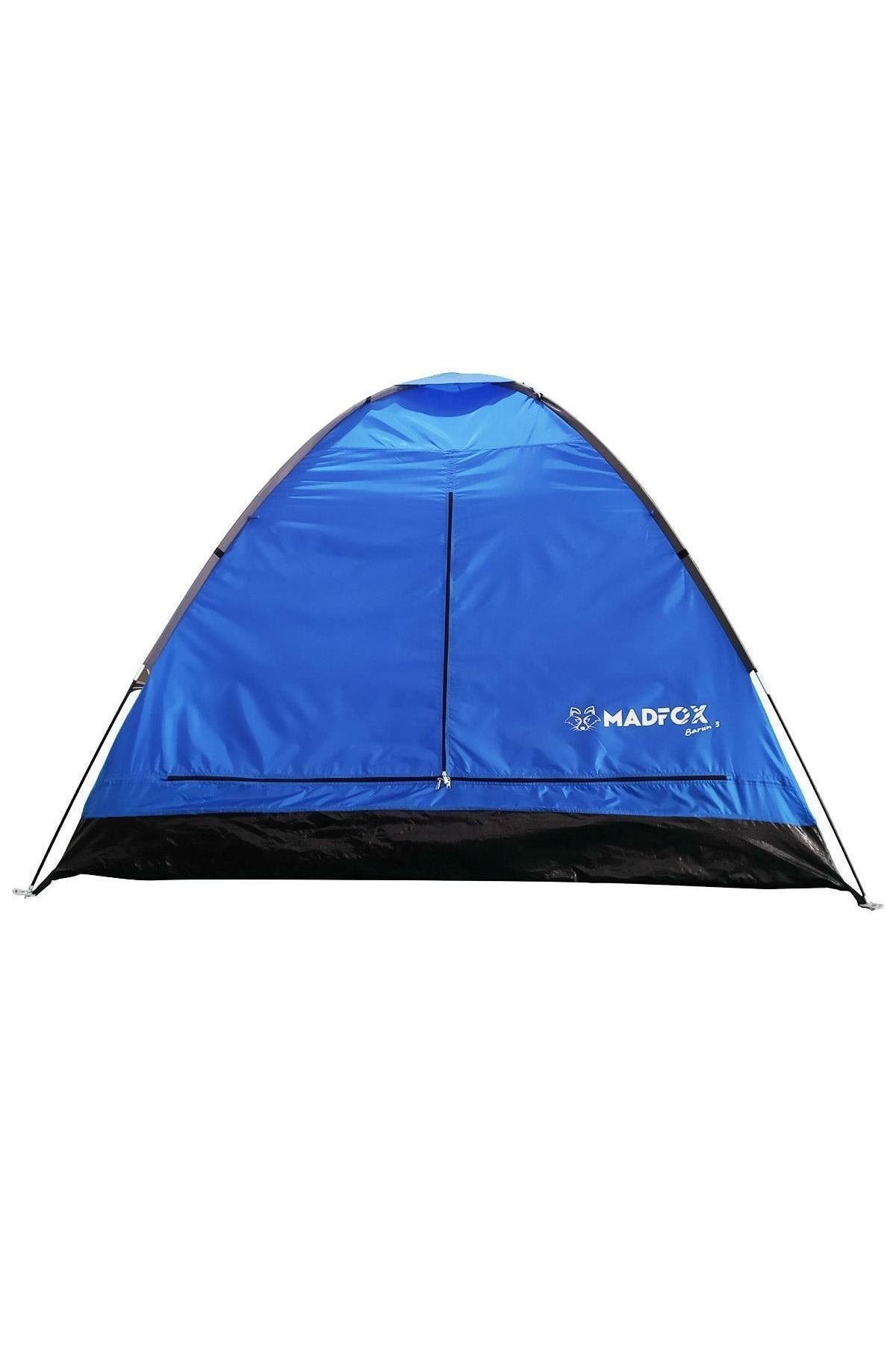 MADFOX Barun 4 Kişilik Kamp Çadırı Mavi