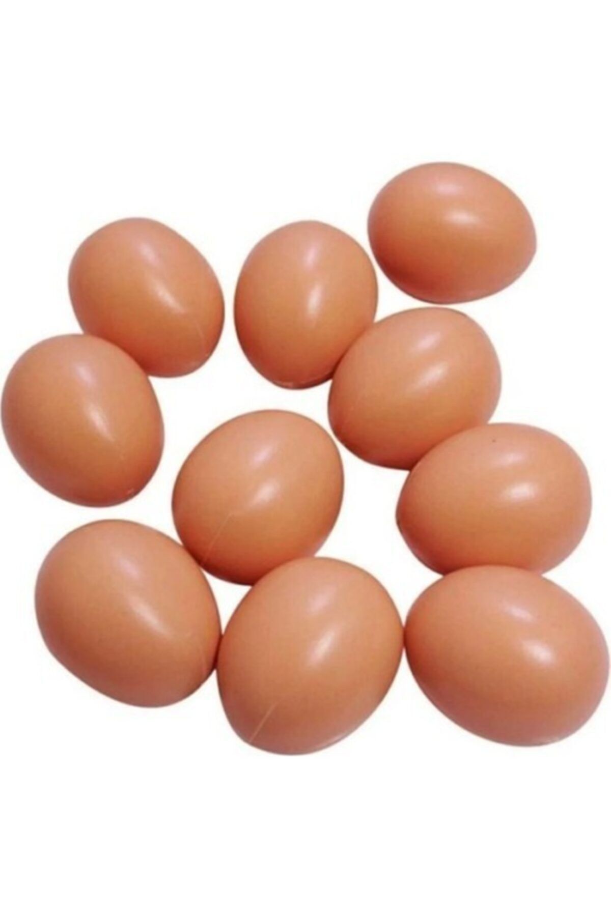 A.C.E.K PLASTİK Yapay Yumurta 10 Adet (tavuk )