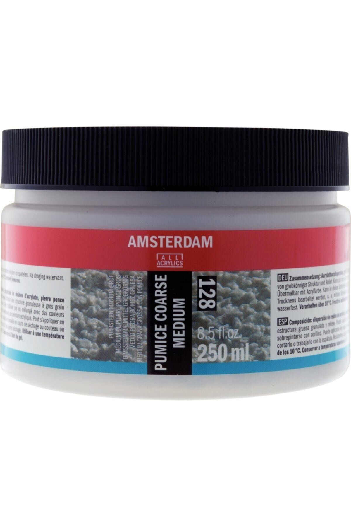 Amsterdam Pumice Coarse Medium 128 250 ml Süngertaşı Kalın Grenli