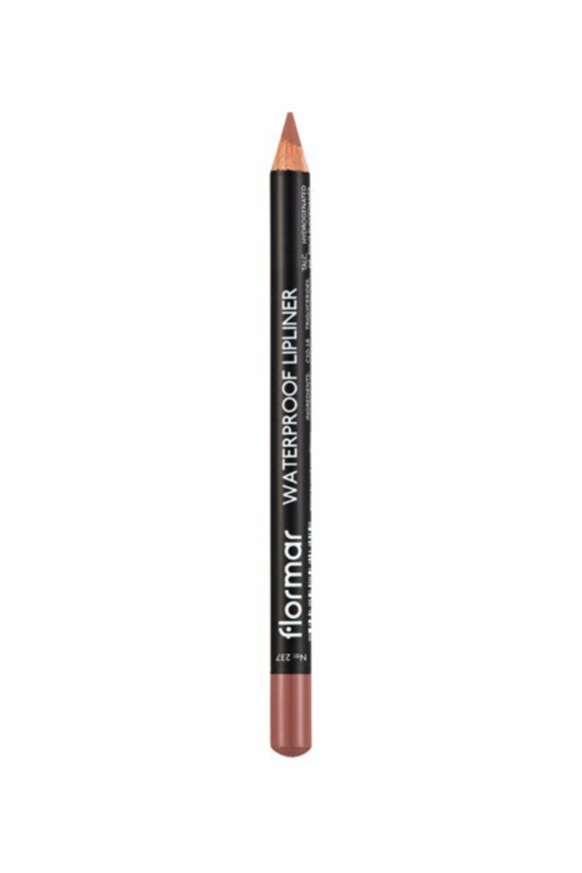 Flormar Waterproof Lipliner - Suya Dayanıklı Dudak Kalemi No:237 Rosy Sand 1.14 Gr