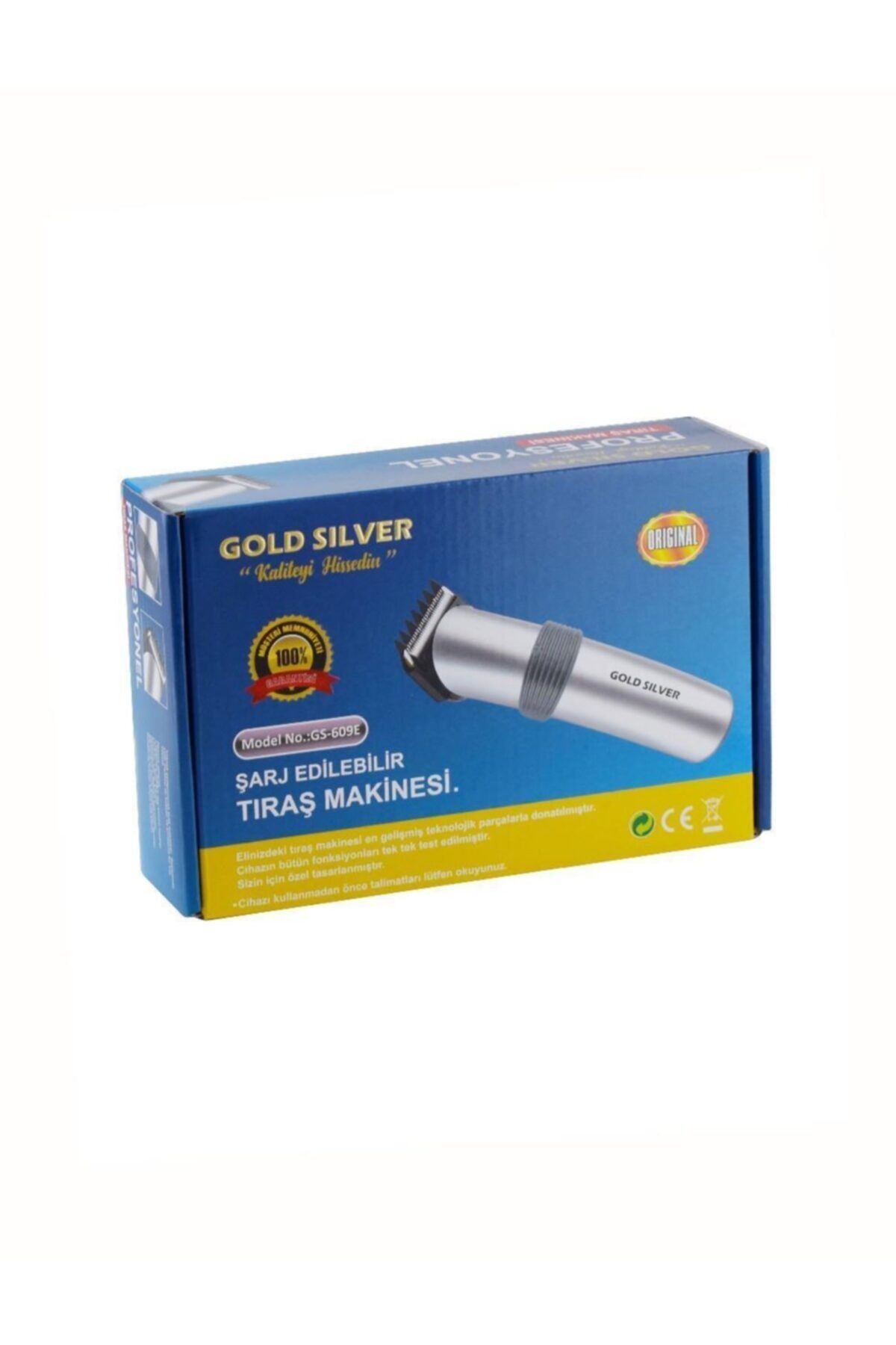 GoldSilver Gold Silver Gs 609e Profesyonel Saç Kesme Makinesi Gold Silver Gs 609e Tıraş Makinesi