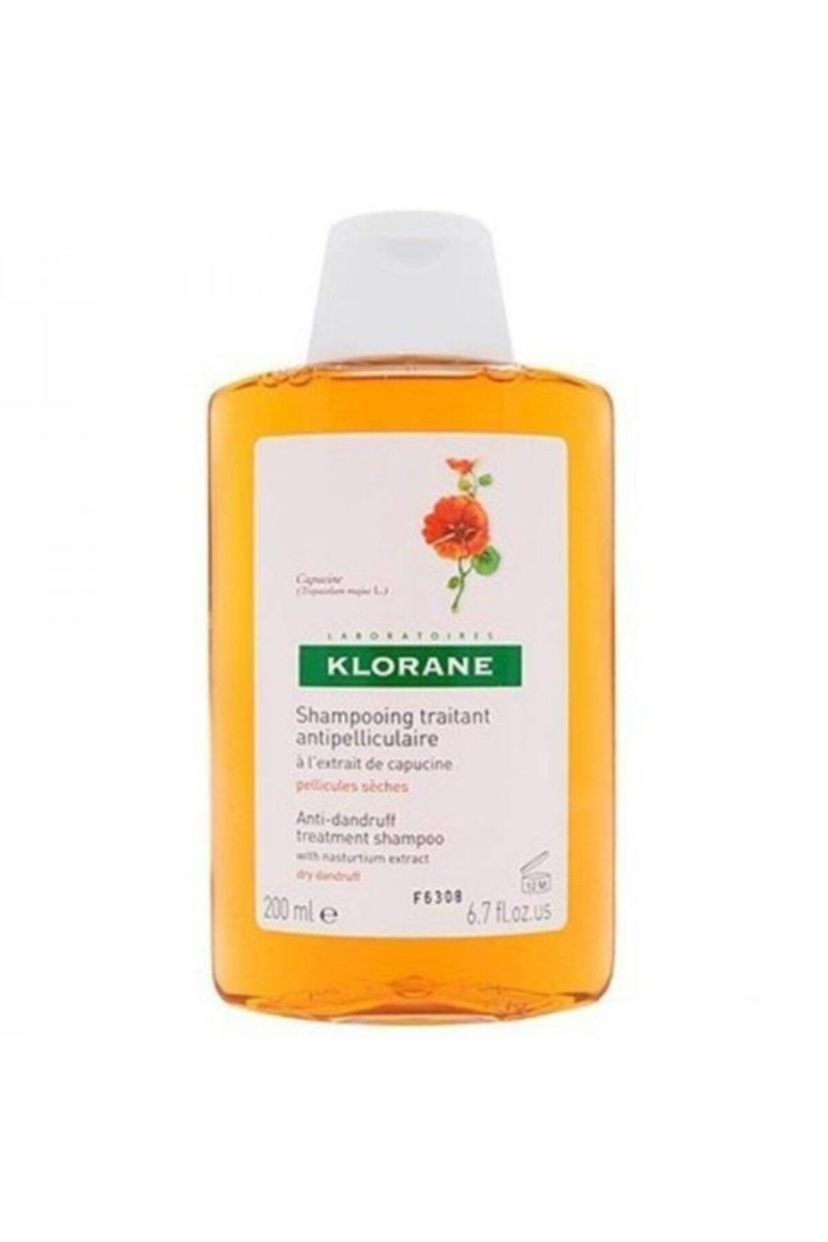 Klorane Kuru Kepek Shampooing Capucine Latin Çiçeği Ekstreli Şampuan 200 ml