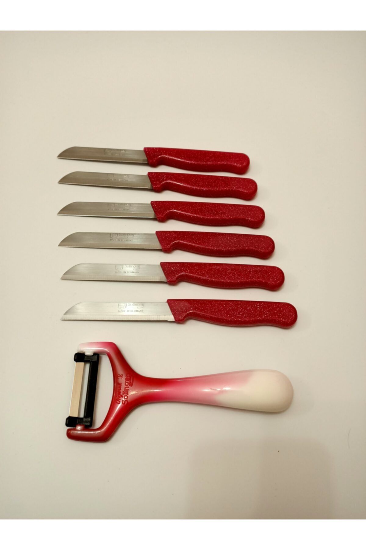 Solingen Meyve Bıçağı Ve Soyacak Set 7 Parça
