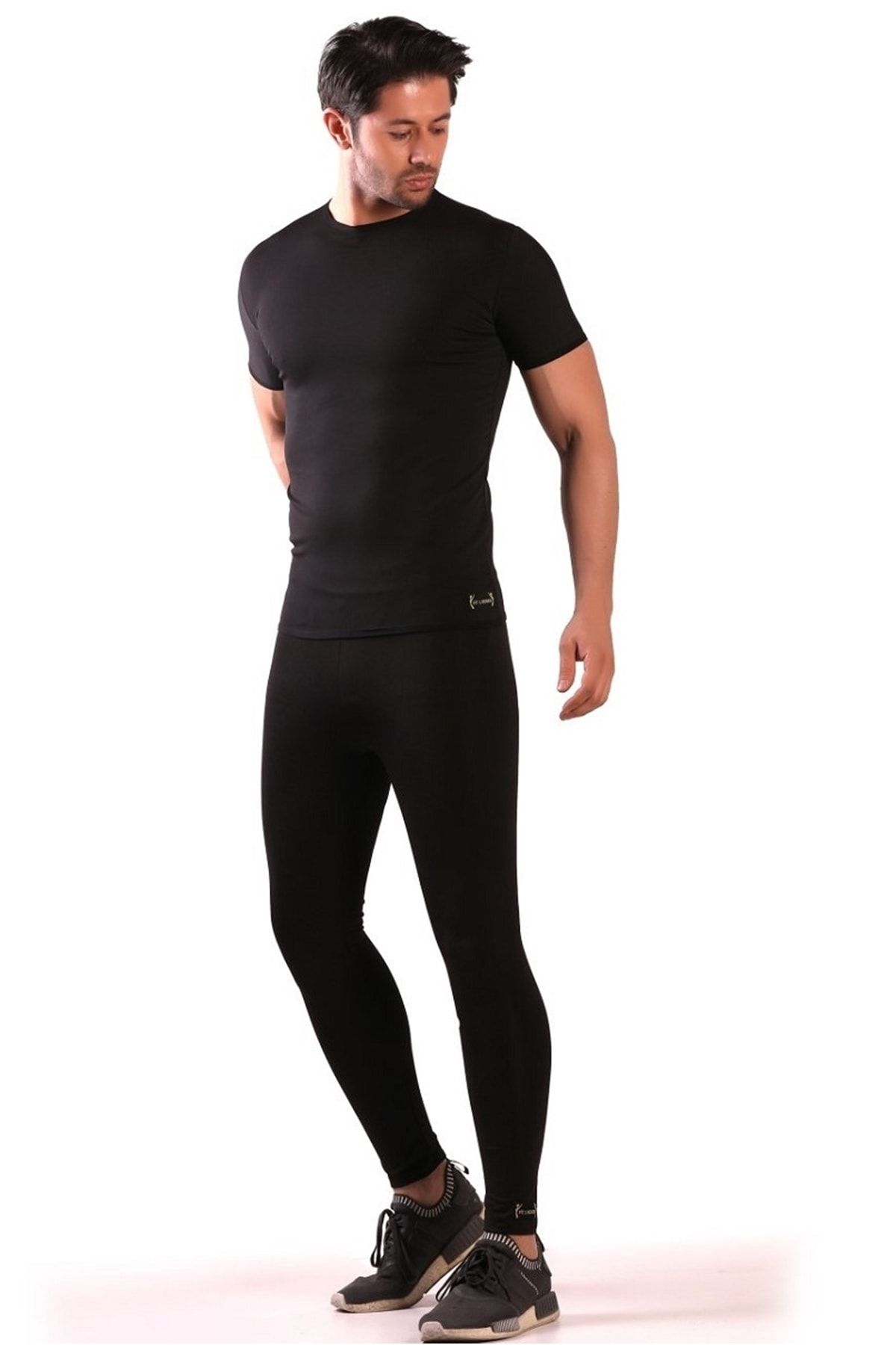 lovebox Erkek Siyah Spor Termal Giyim & İçlik