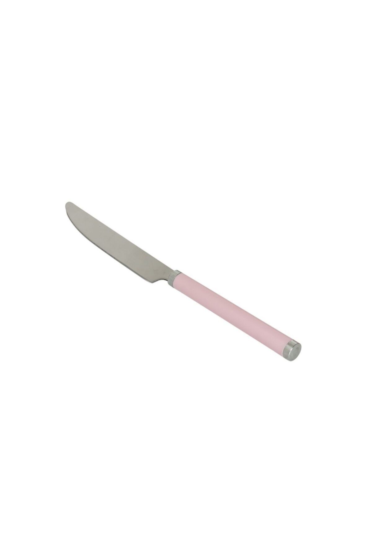 EWs Soft Pembe Düz Saplı Tatlı Bıçağı